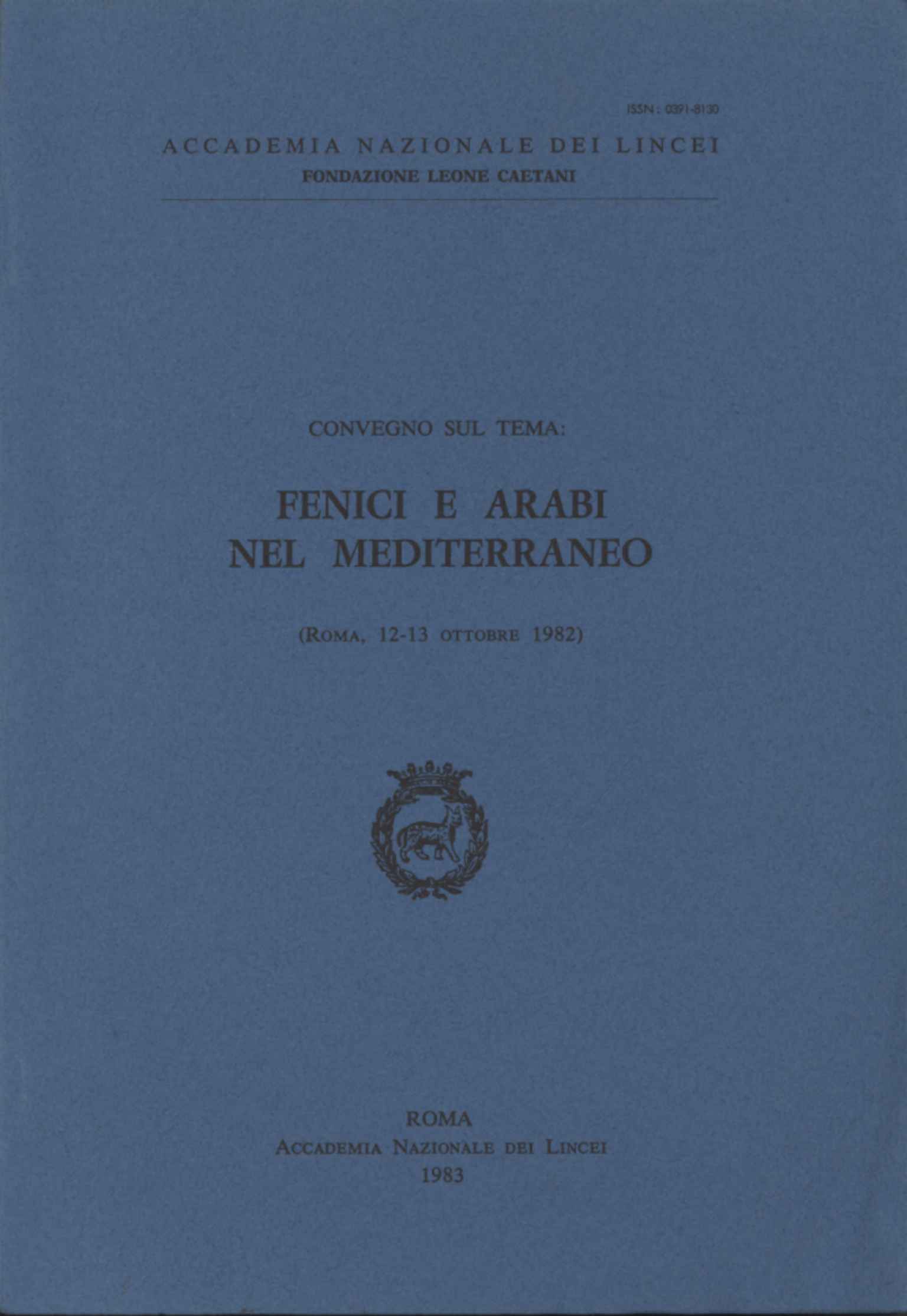 Convegno sul tema: fenici e arabi nel Mediterraneo