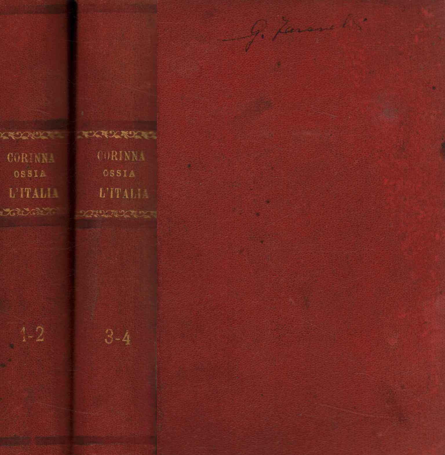 Corinna ossia L'Italia (2 Volumi)