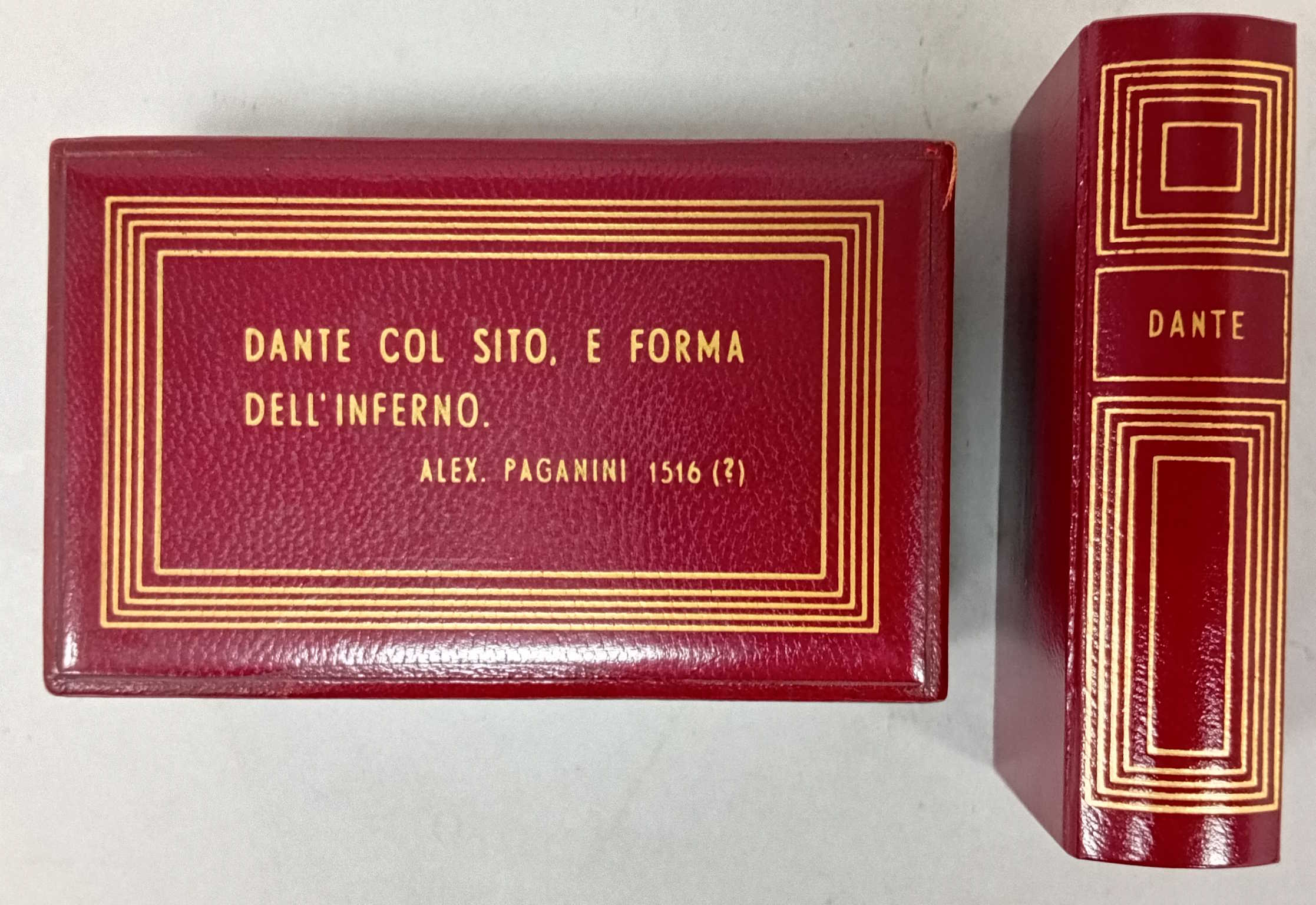 Dante col sito, e forma dell'Inferno