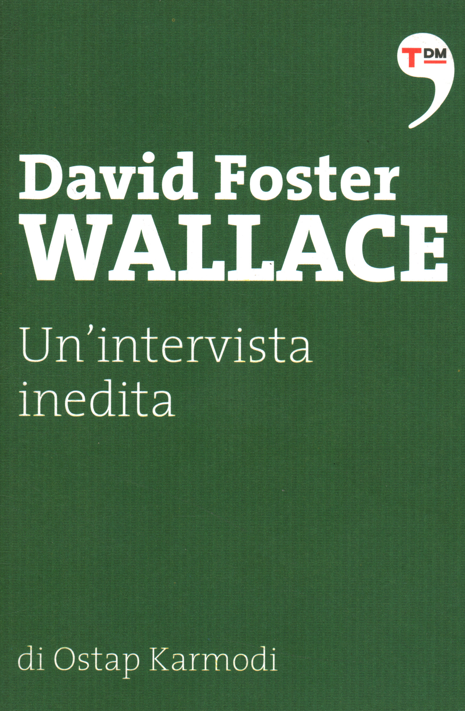 David Foster Wallace. Un'intervista inedita