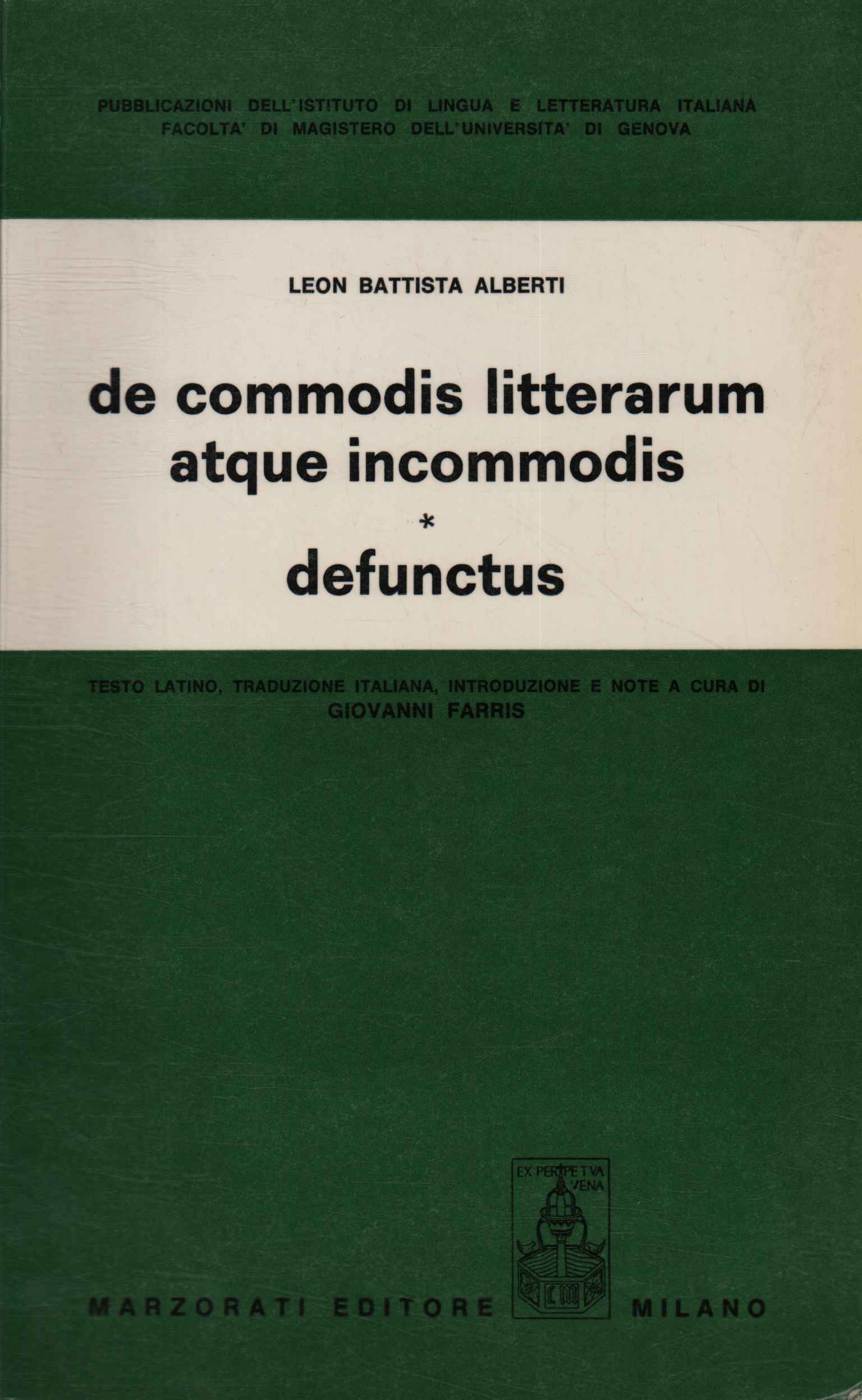 De commodis litterarum atque incommodis
