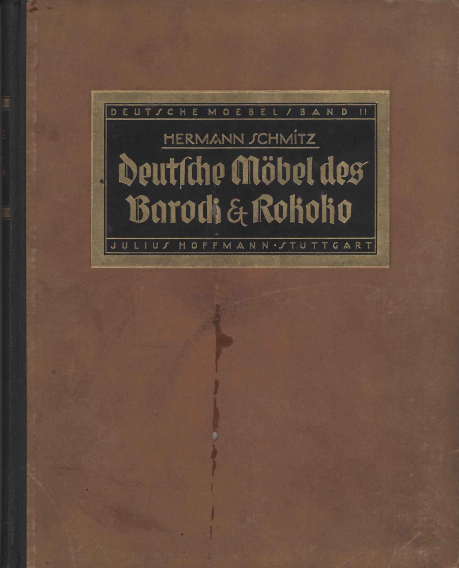 Deutsche mobel des Barock und Rokoko