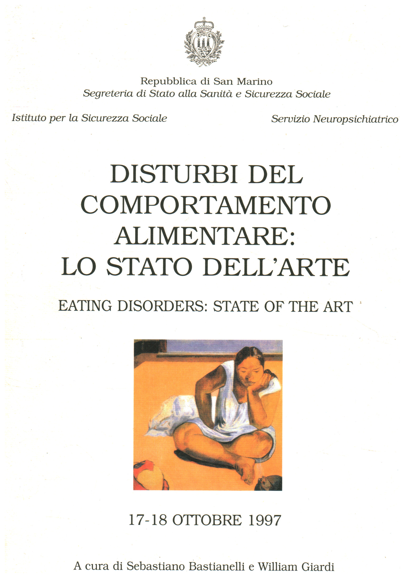 Disturbi del comportamento alimentare: lo stato dell'arte