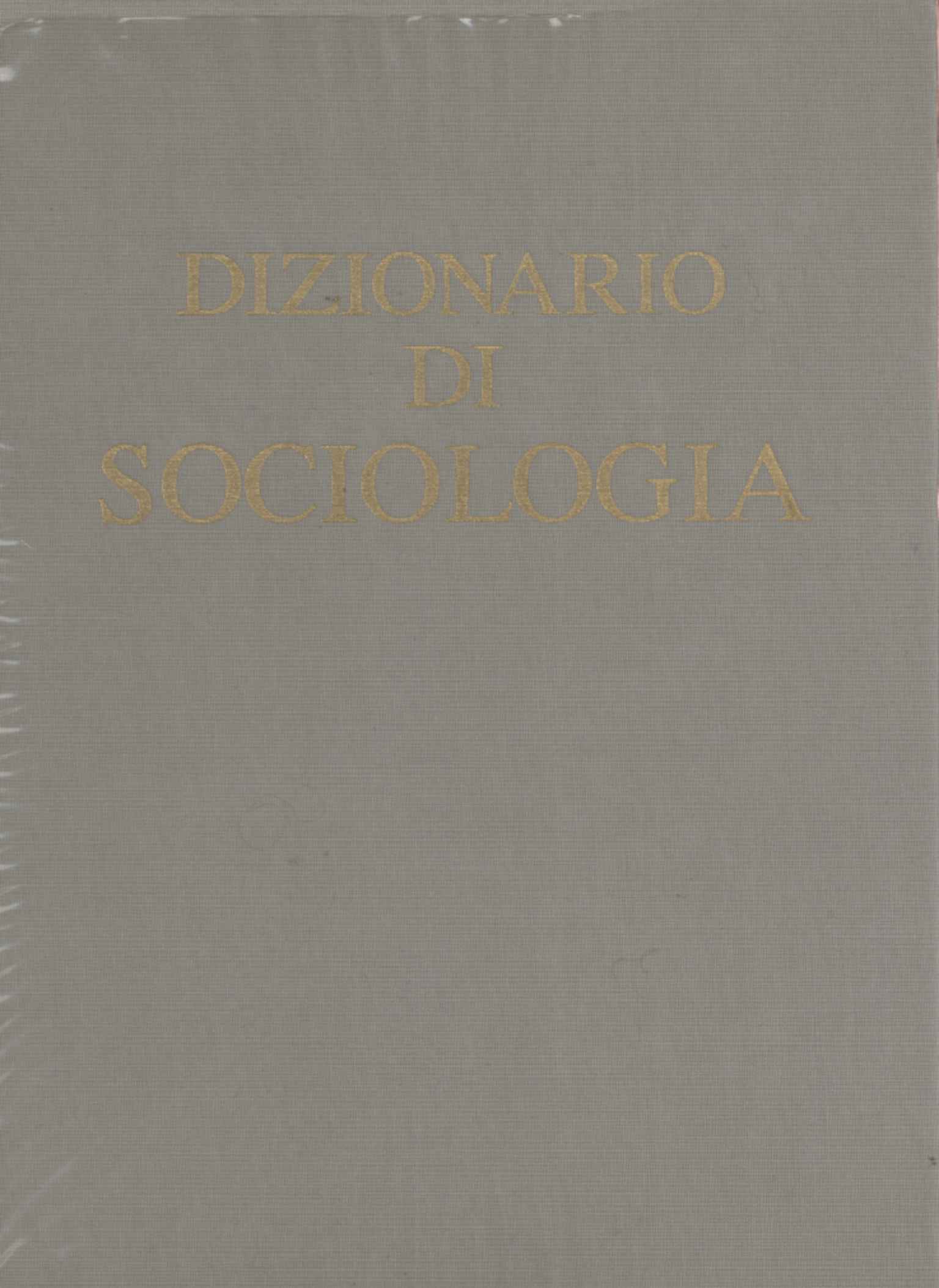 Dizionario di sociologia