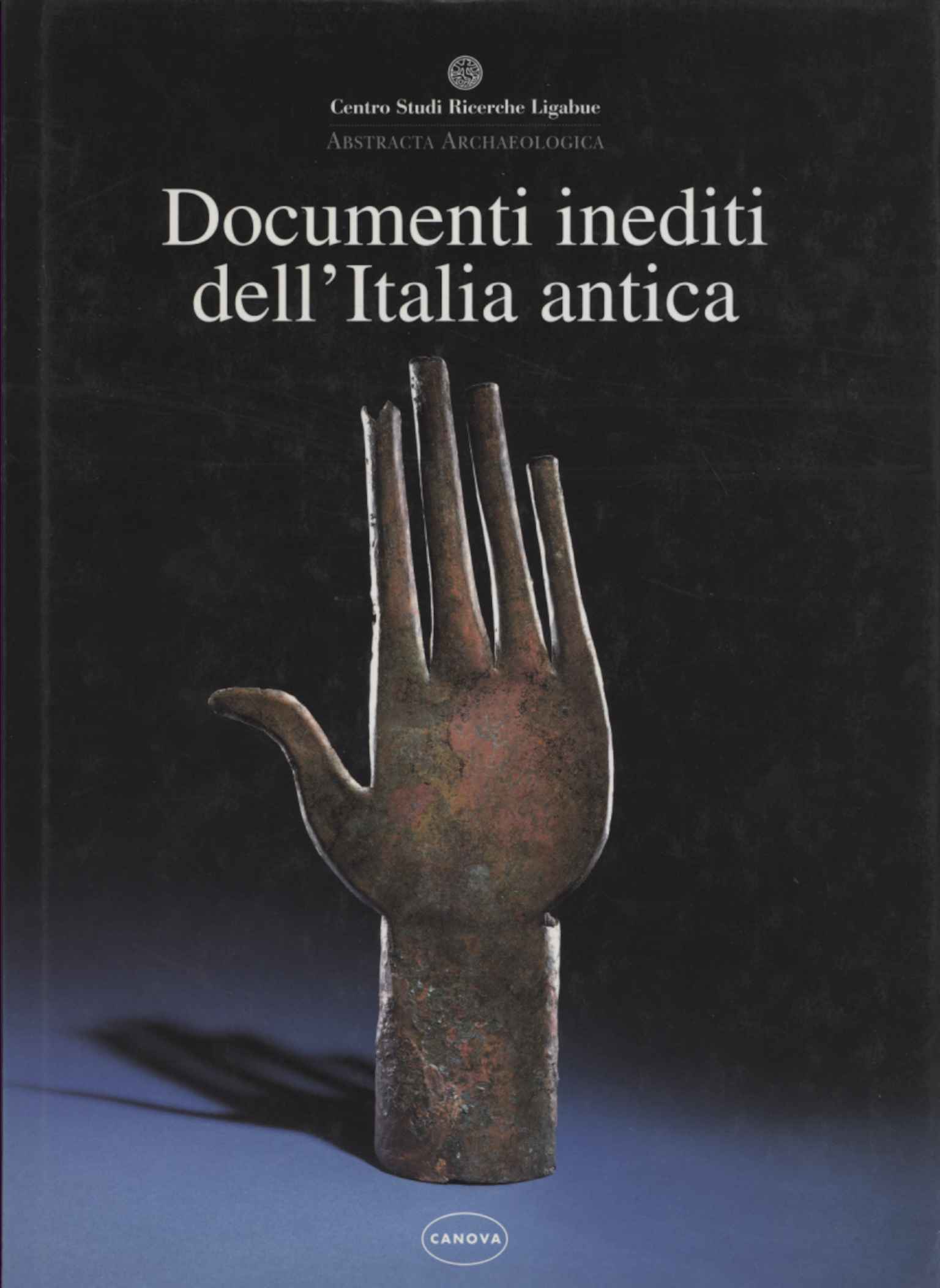 Documenti inediti dell'Italia antica