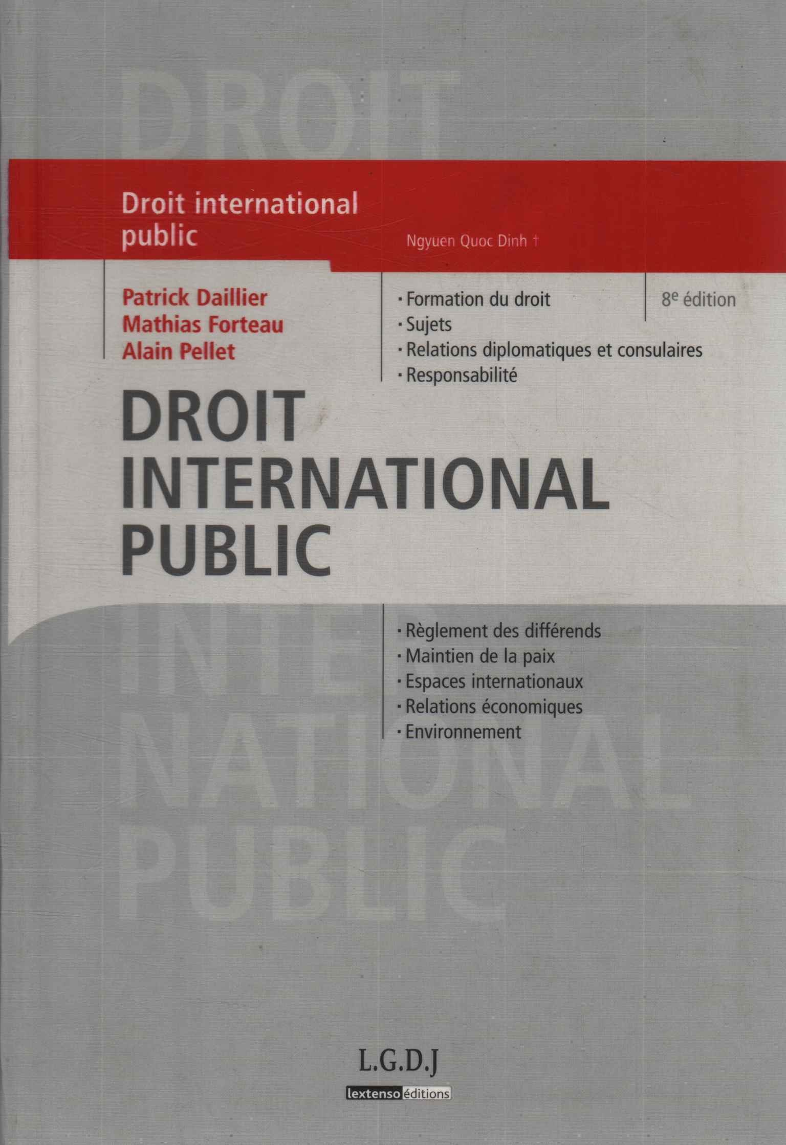 Droit international public