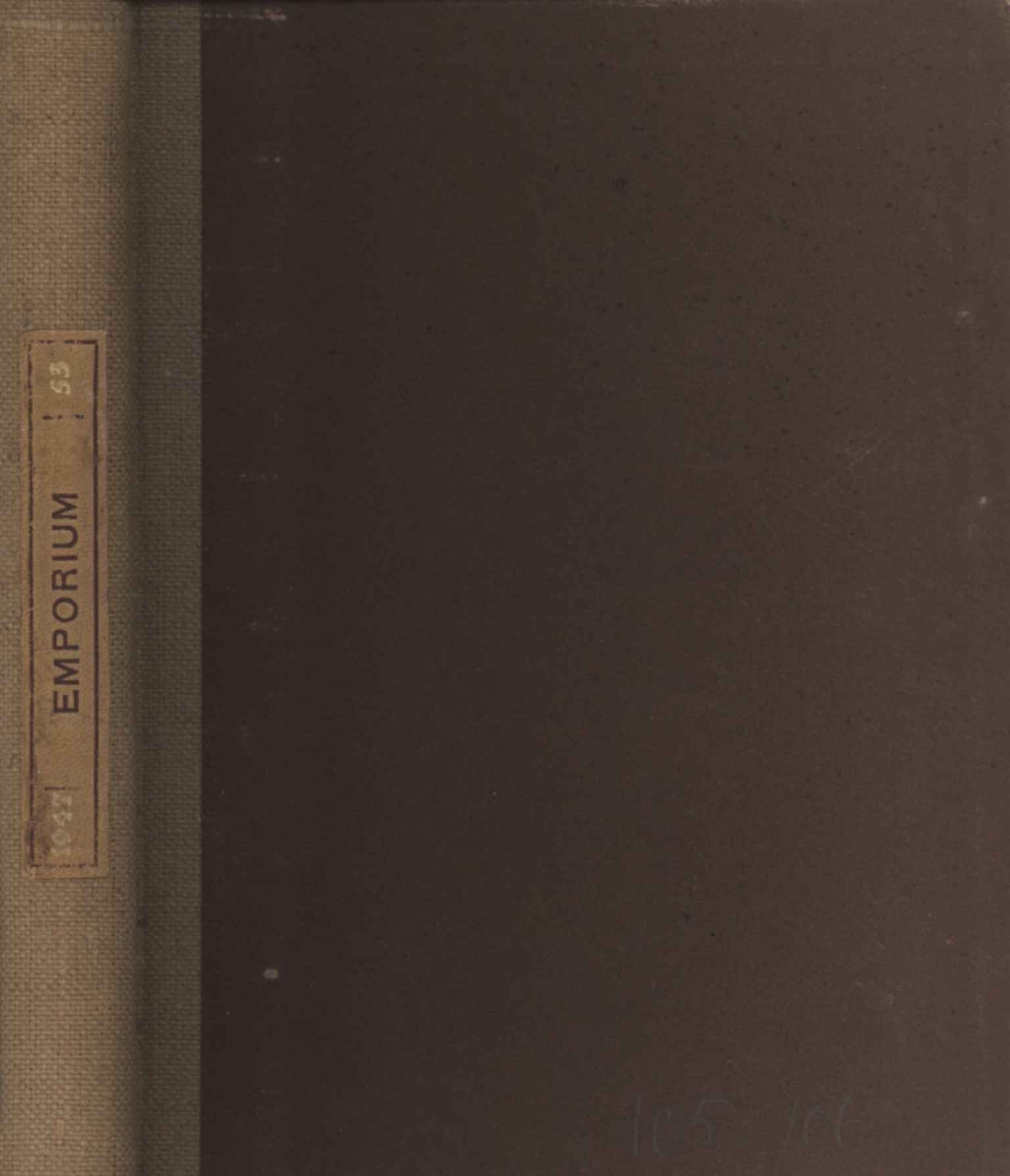 Emporium. Rivista mensile illustrata d'arte e di cultura 1947