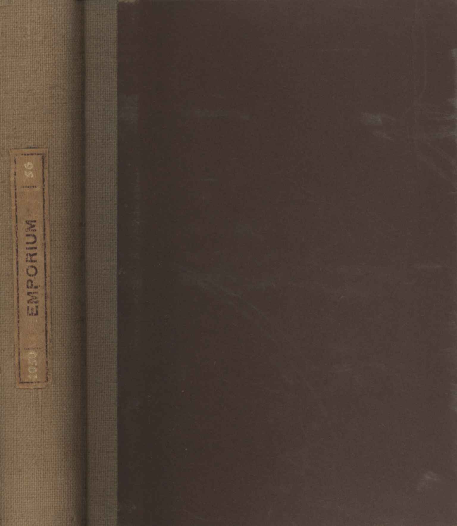 Emporium. Rivista mensile illustrata d'arte e di cultura 1950