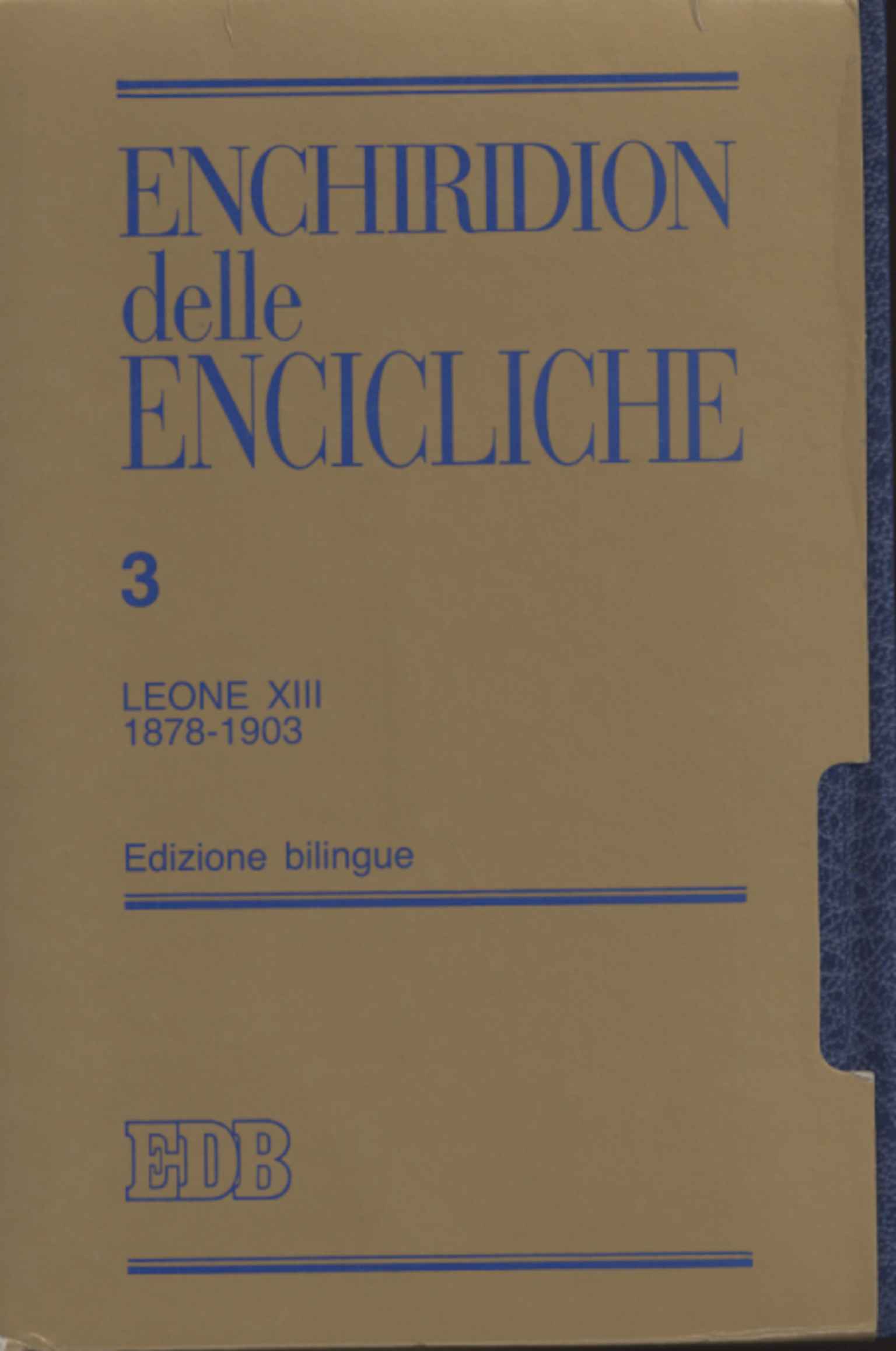 Enchiridion delle encicliche 3