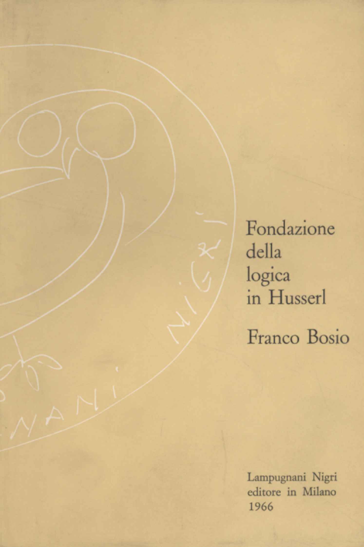 Fondazione della logica in Husserl