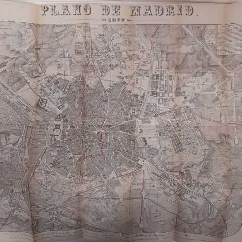 Guia del plano de Madrid y sus contornos en 1877