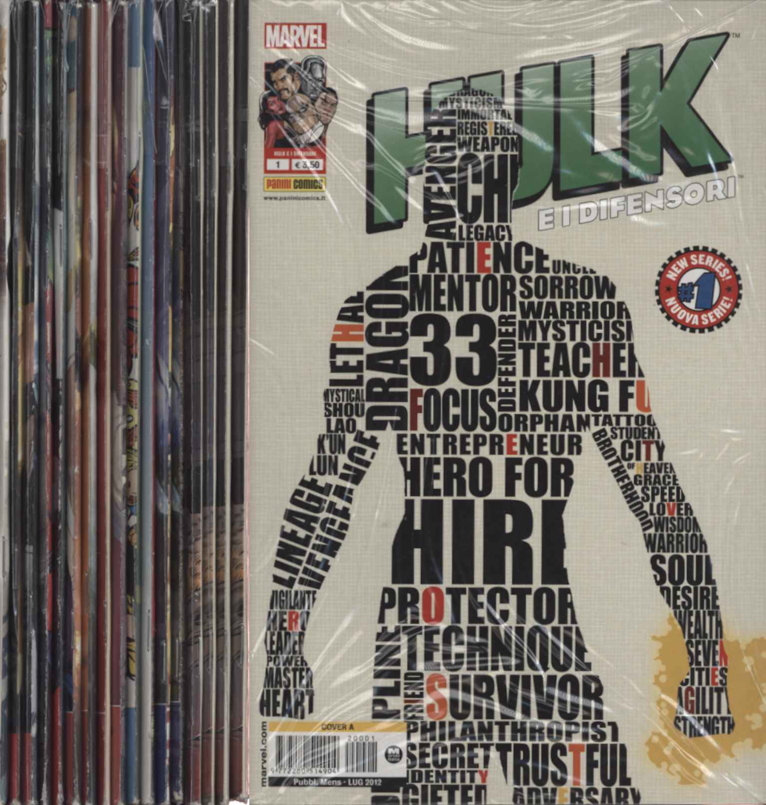 Hulk e i difensori (n. 1-13) con 4 Variant (17 …