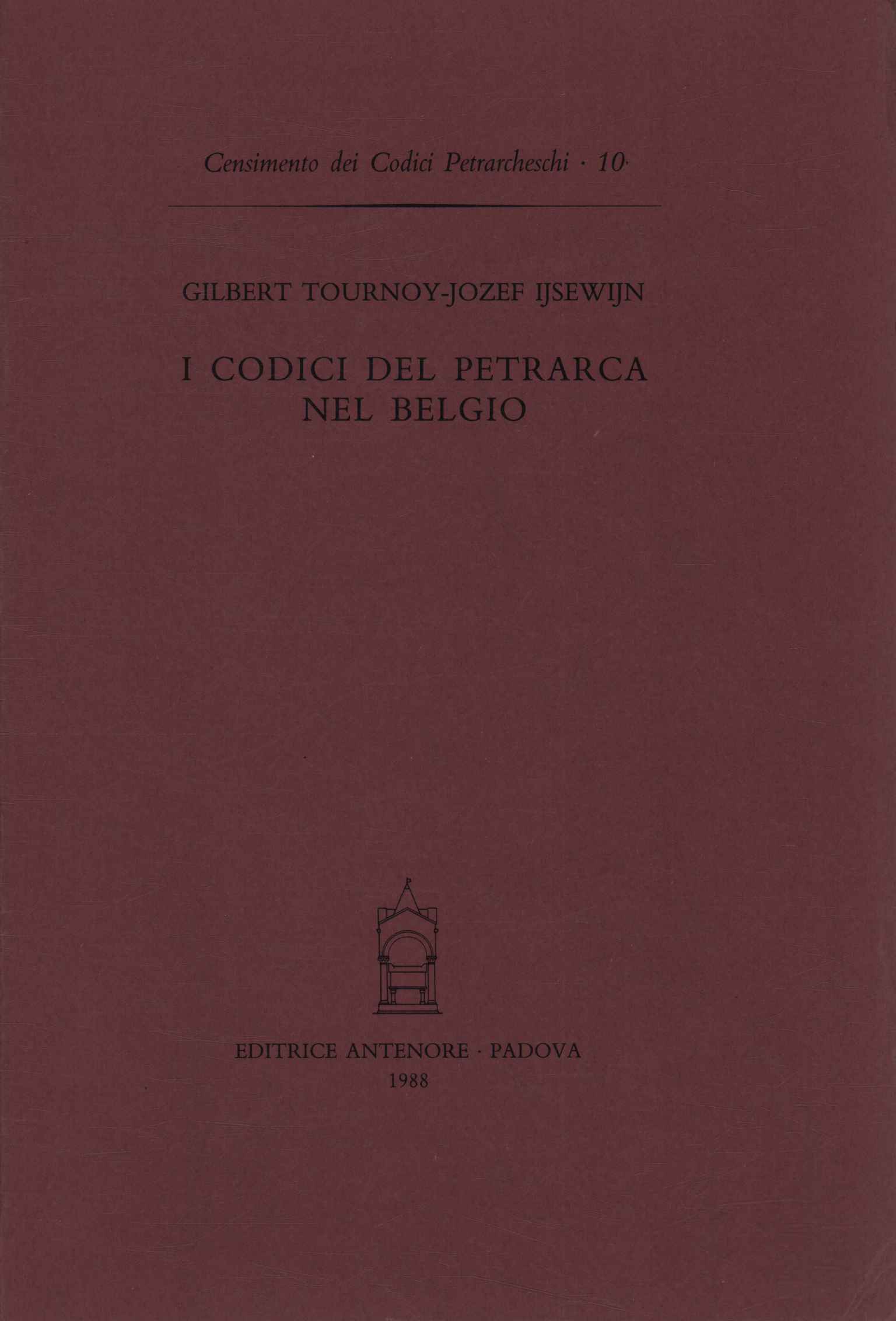 I codici del Petrarca nel Belgio