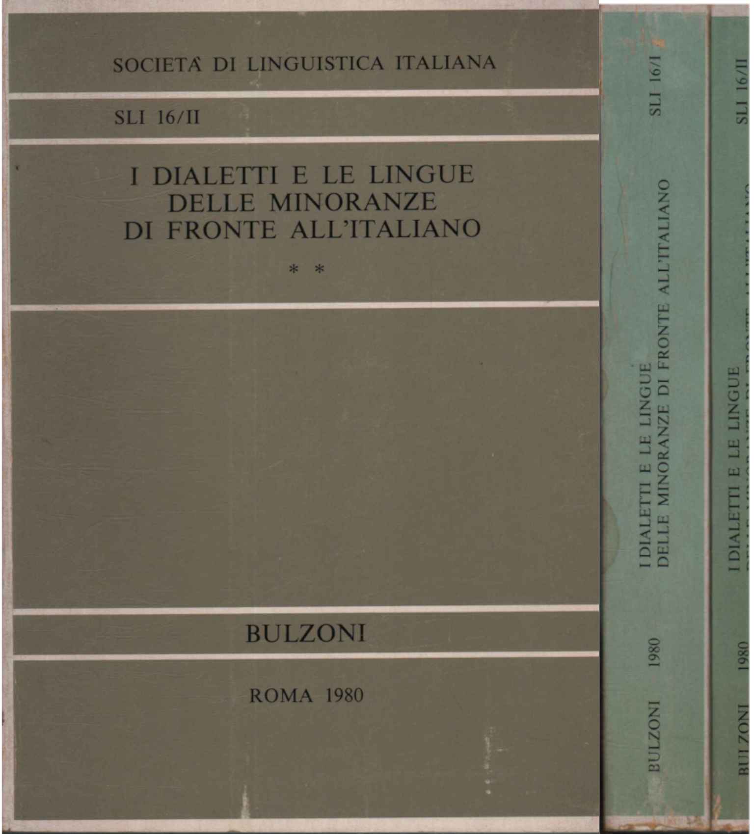 I dialetti e le lingue delle minoranze (2 Volumi)