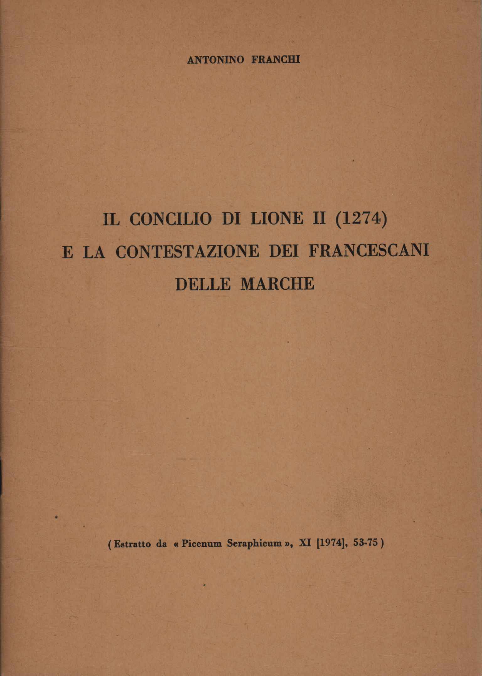 Il concilio di Lione II (1274) e la contestazione dei …