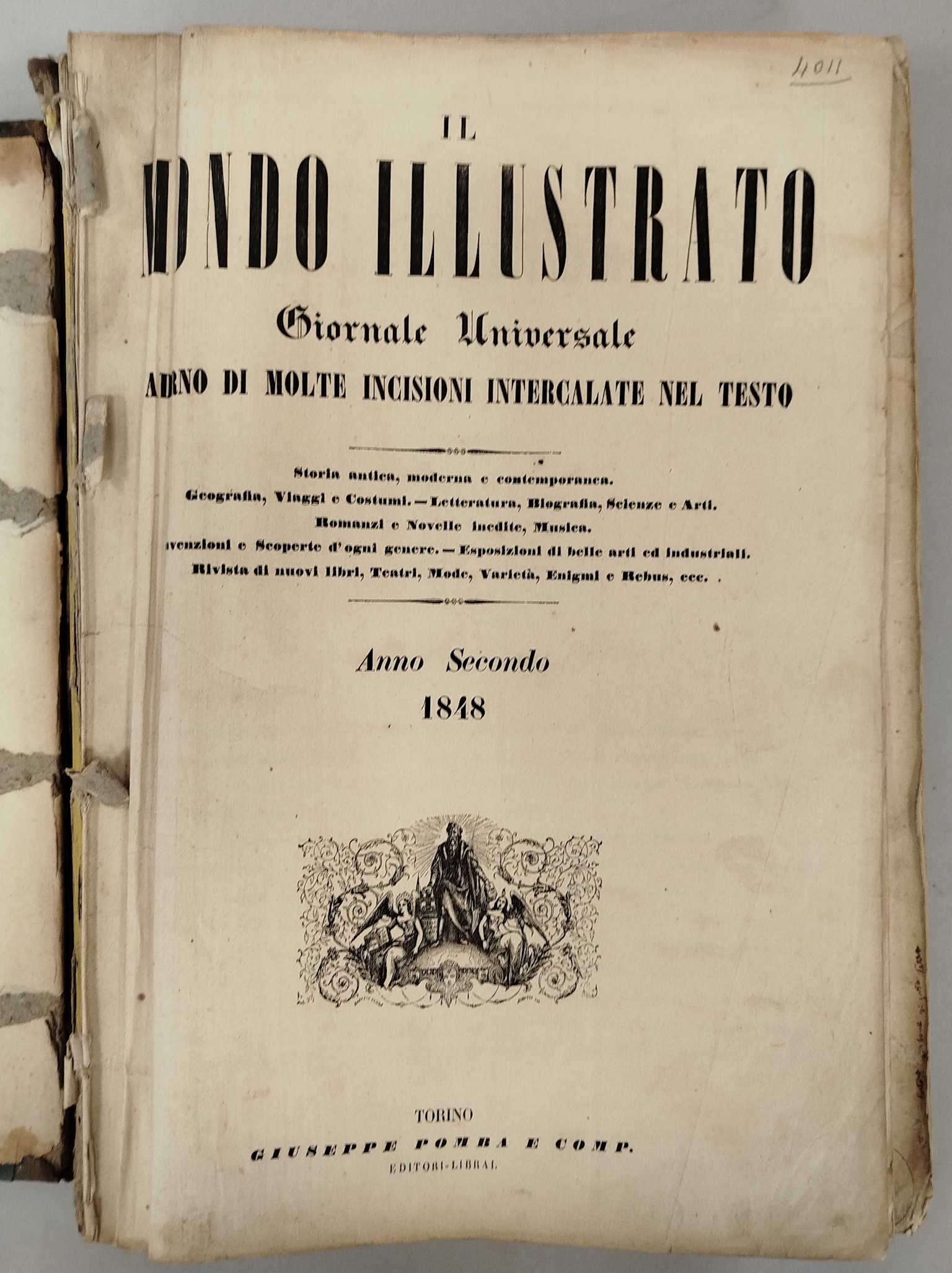 Il mondo illustrato (Anno Secondo1848)