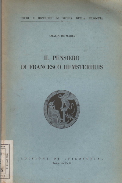 Il pensiero di Francesco Hemsterhus