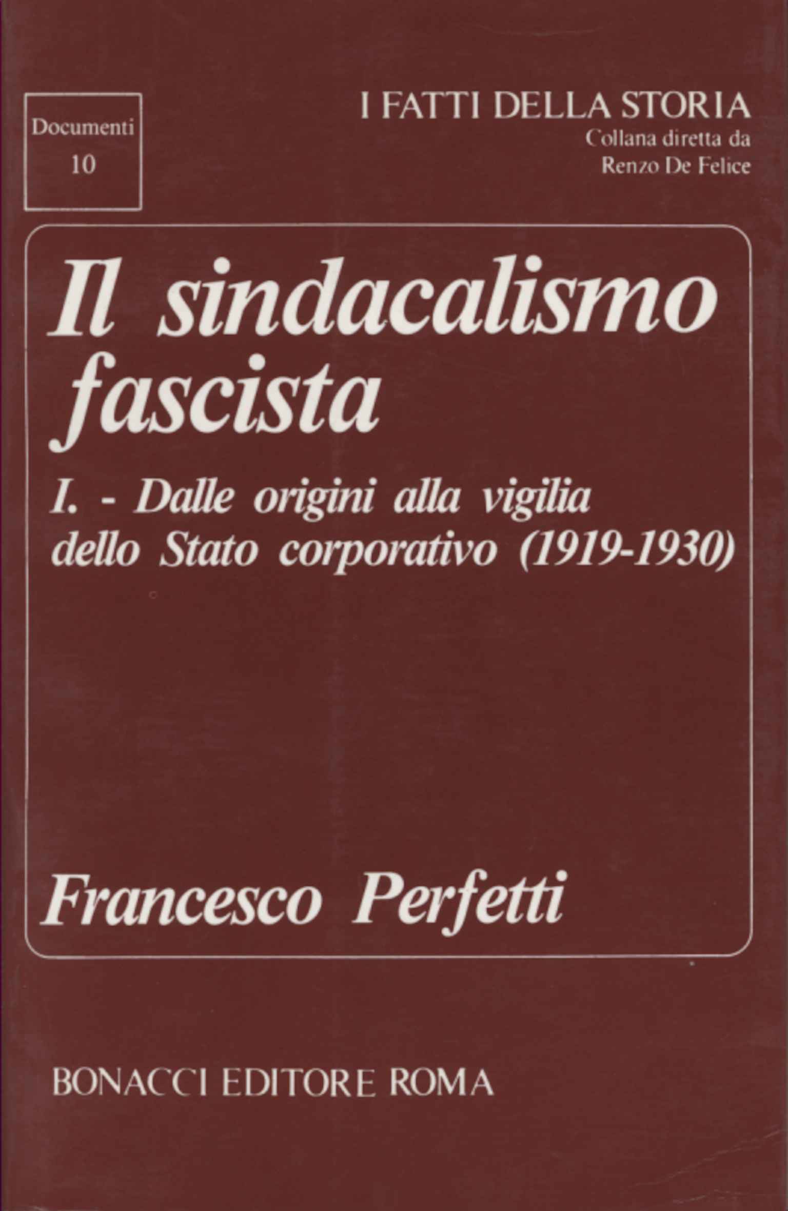 Il sindacalismo fascista