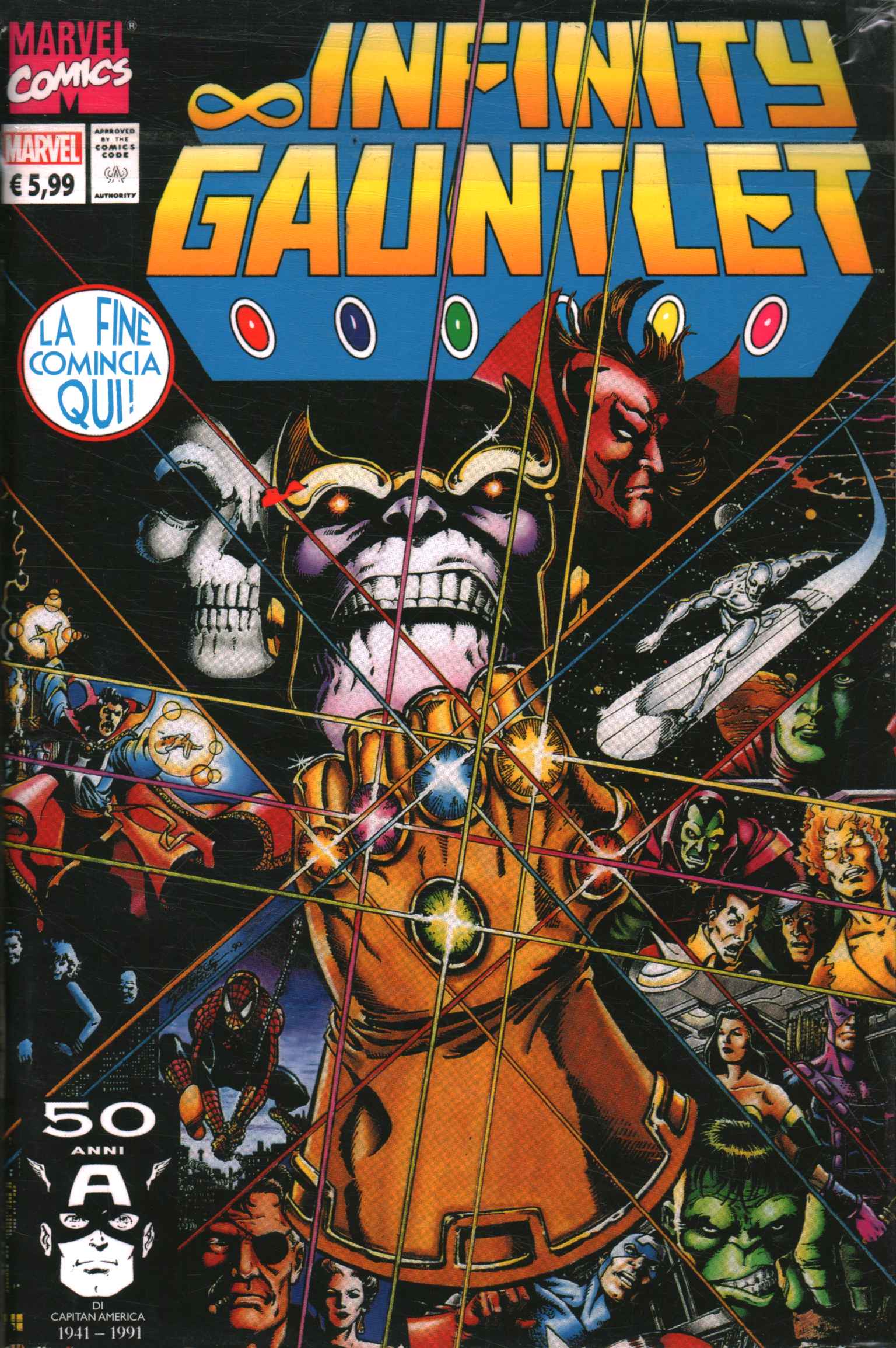 Infinity Gauntlet. Dio