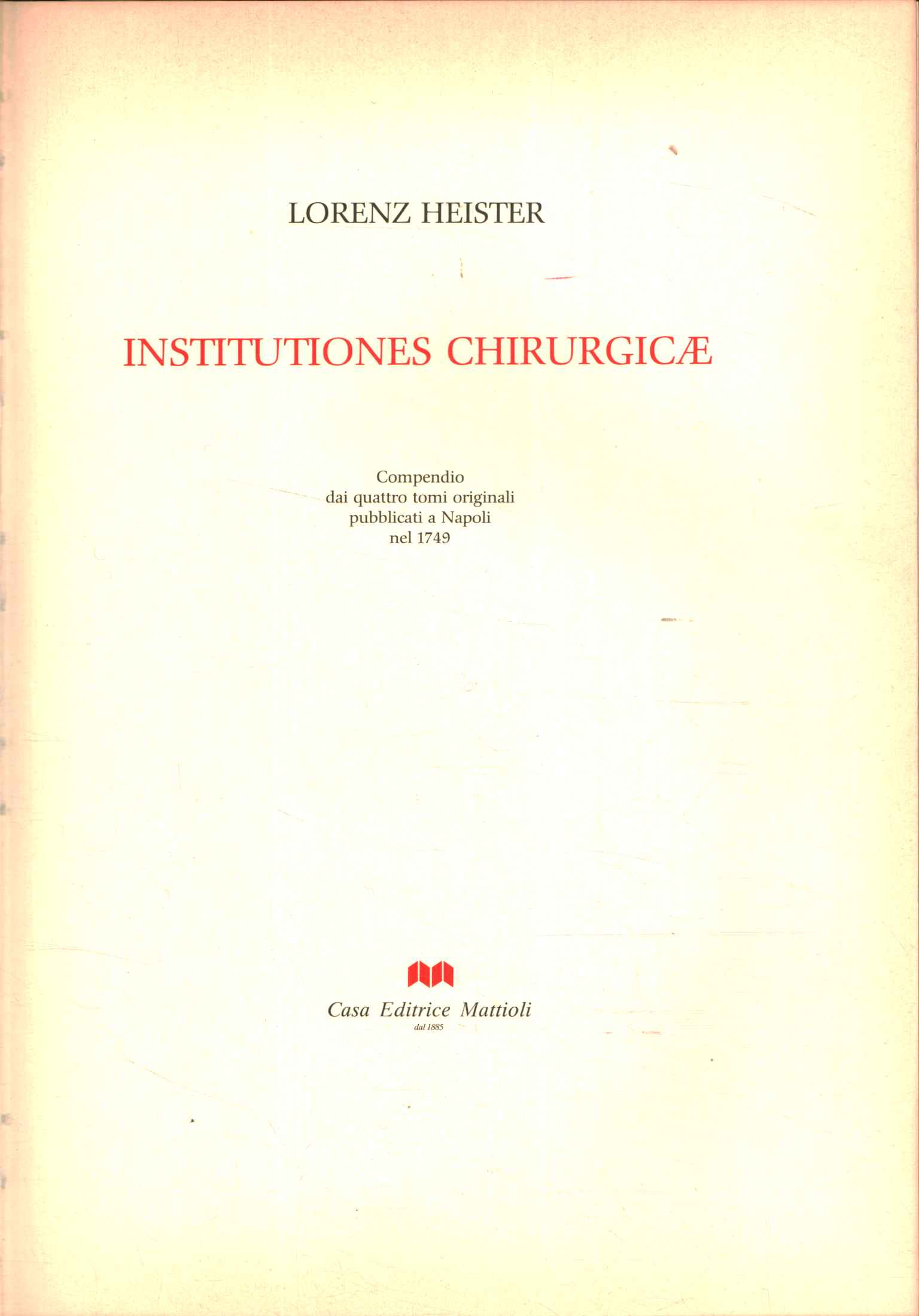 Institutiones chirurgicae