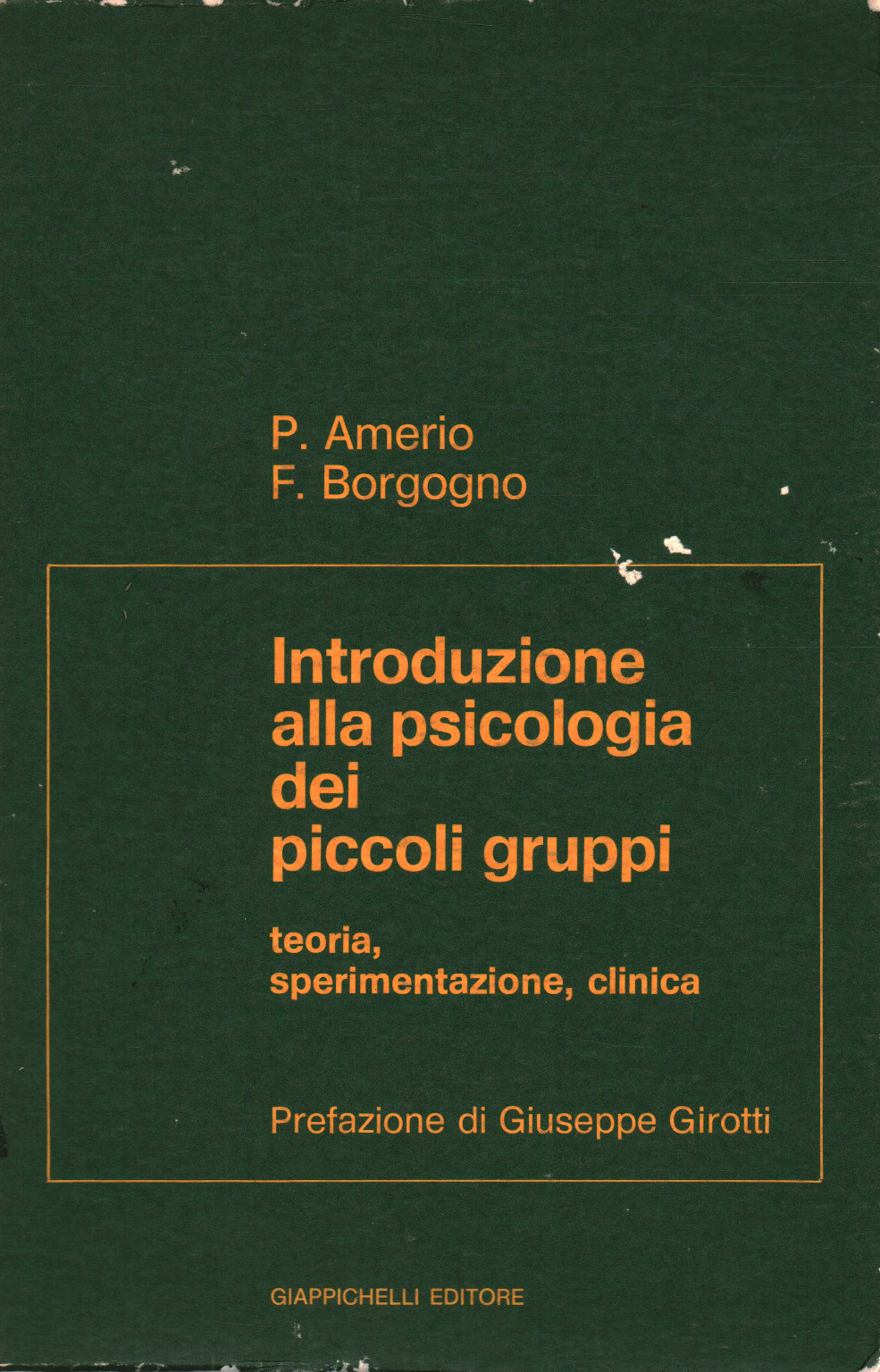 Introduzione alla psicologia dei piccoli gruppi