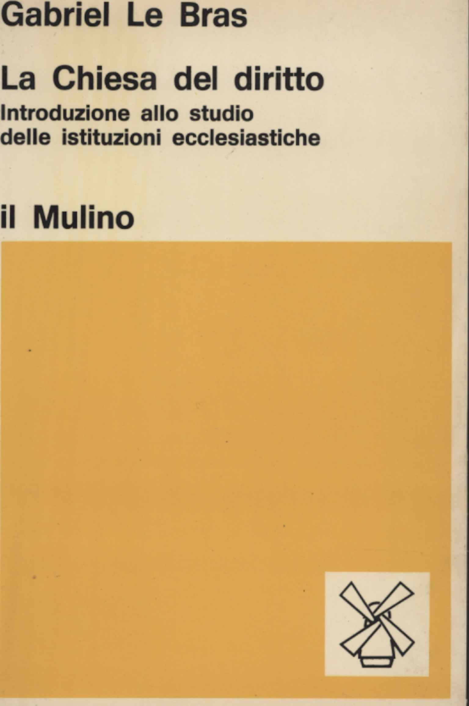 La Chiesa del diritto