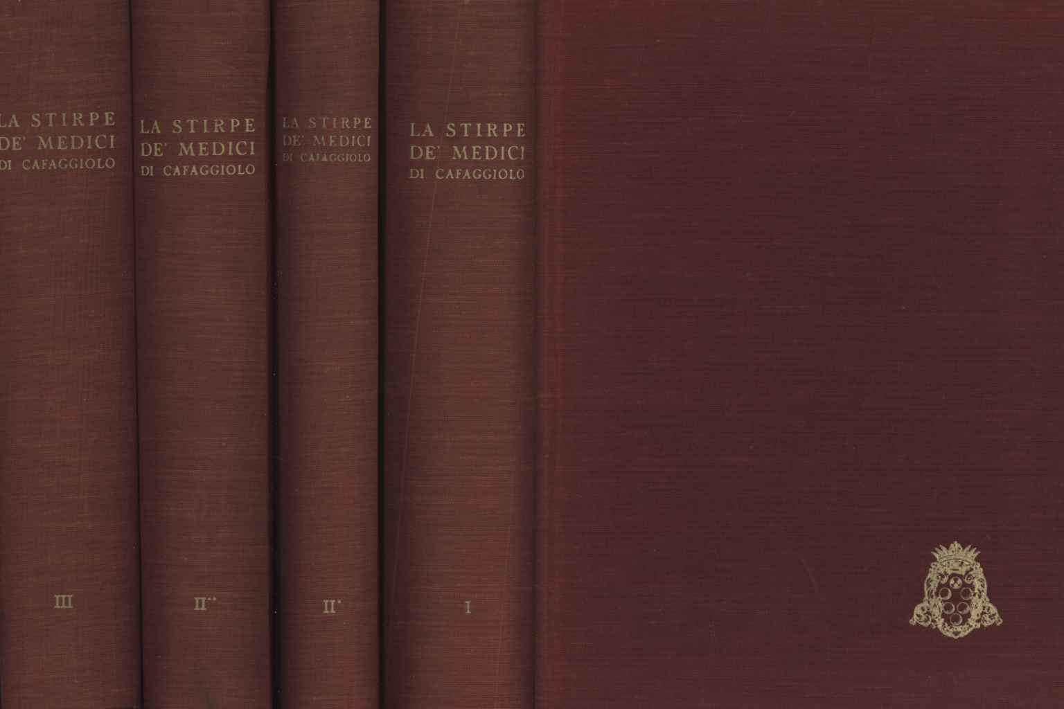 La stirpe De' Medici di Cafaggiolo (3 Volumi in 4 …