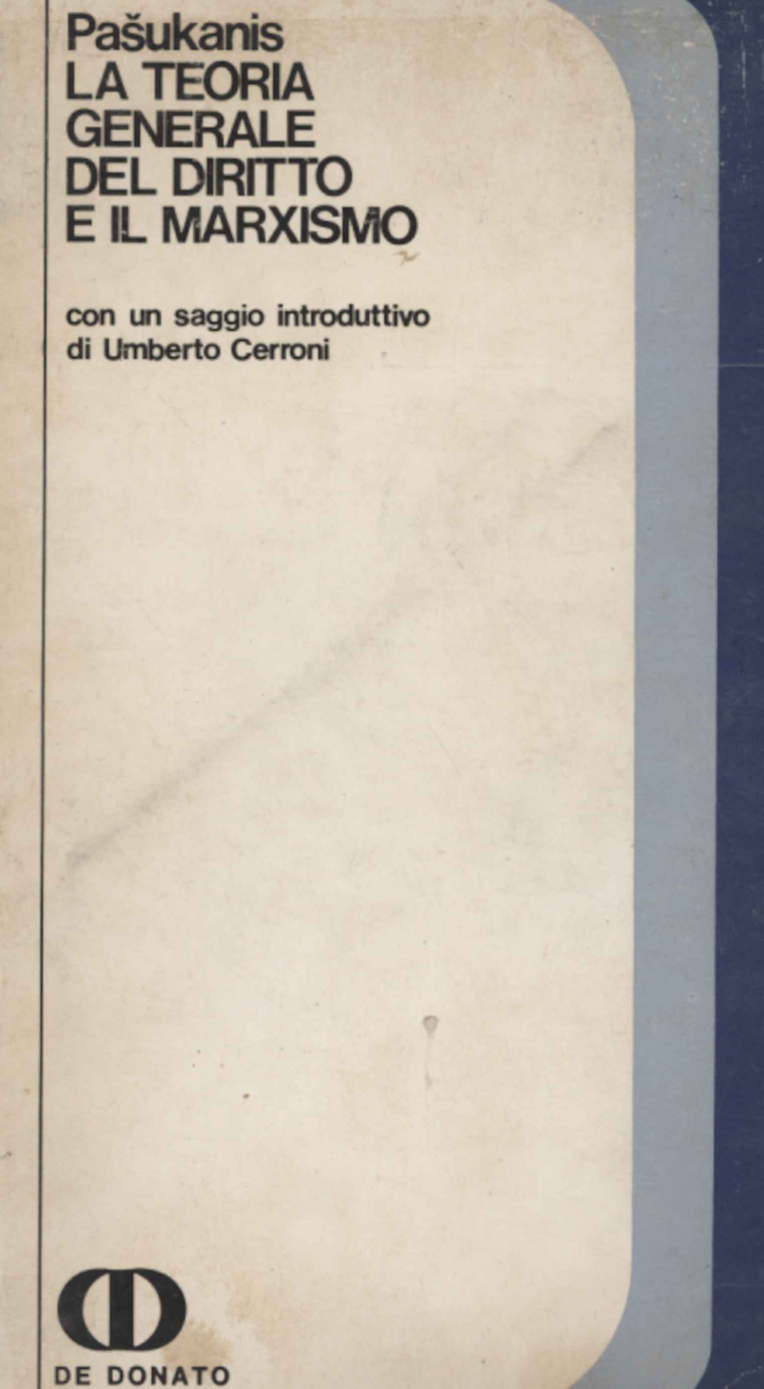 La teoria generale del diritto e il marxismo