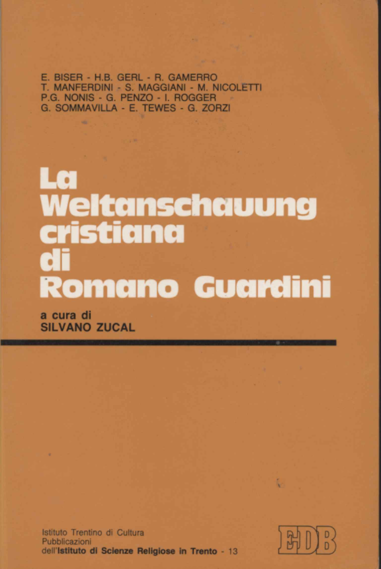 La Weltanschauung cristiana di Romano Guardini