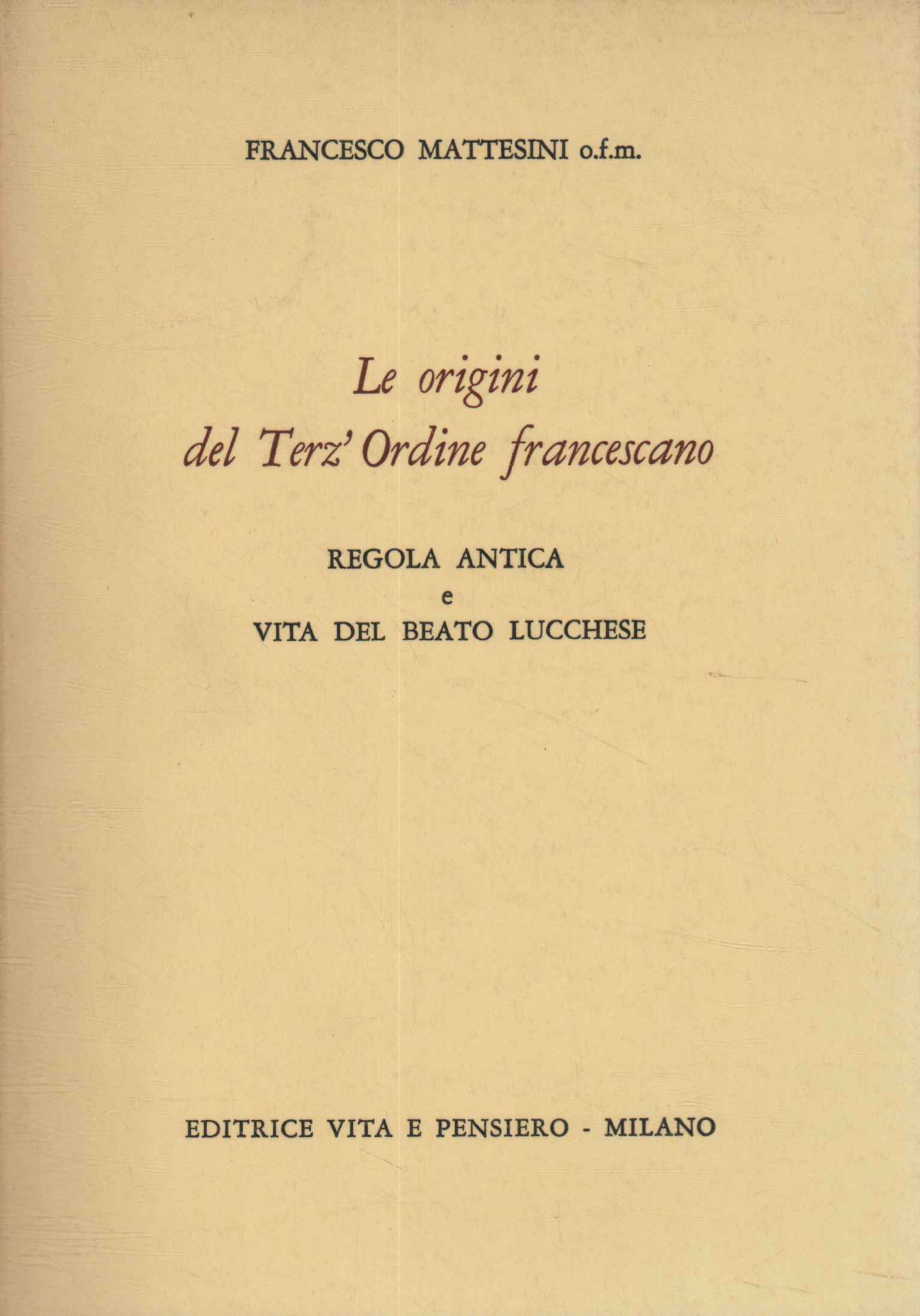 Le origini del Terz'Ordine francescano