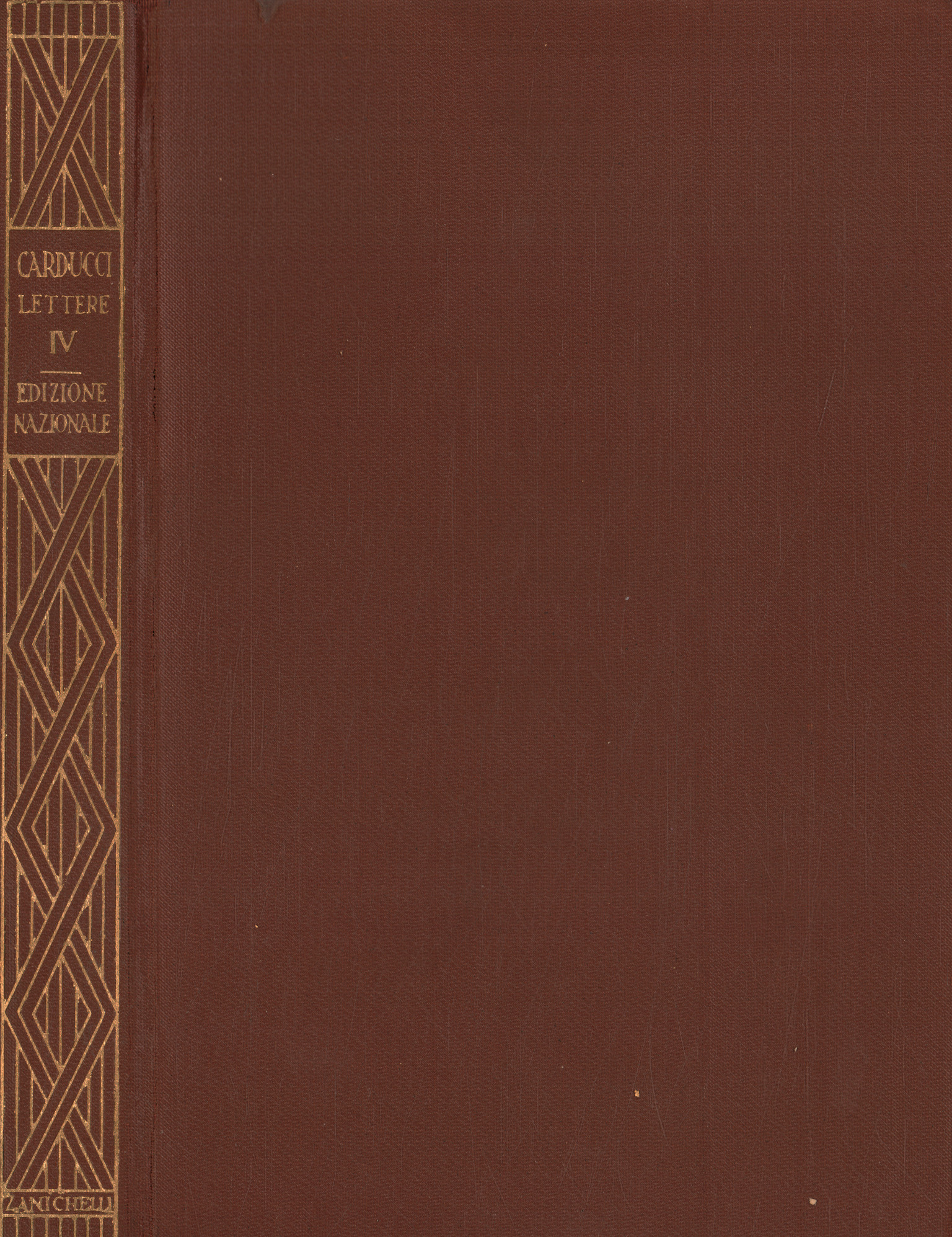 Lettere di Giosue Carducci 1864-1866 (Volume IV)