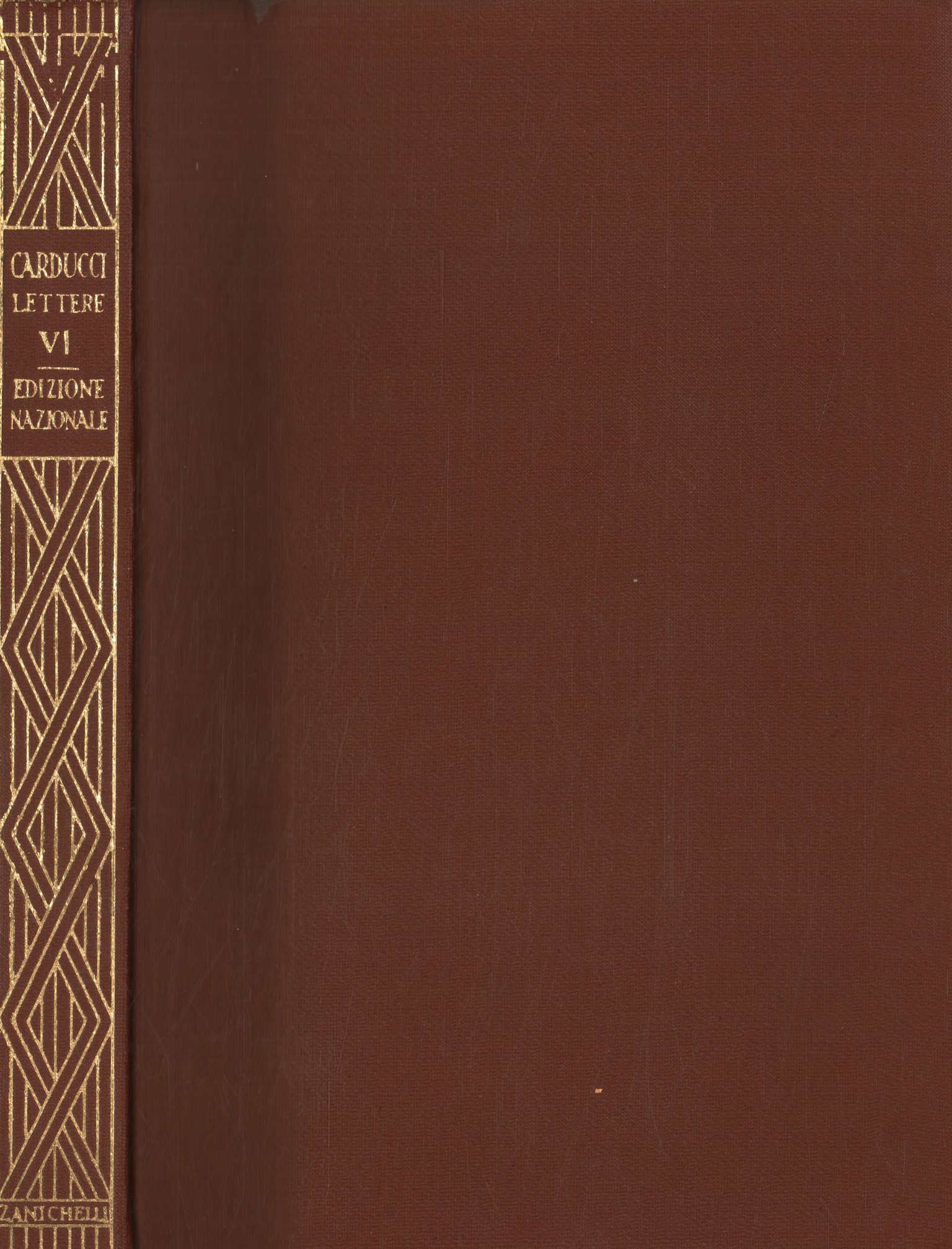 Lettere di Giosue Carducci 1869-1871 (Volume VI)