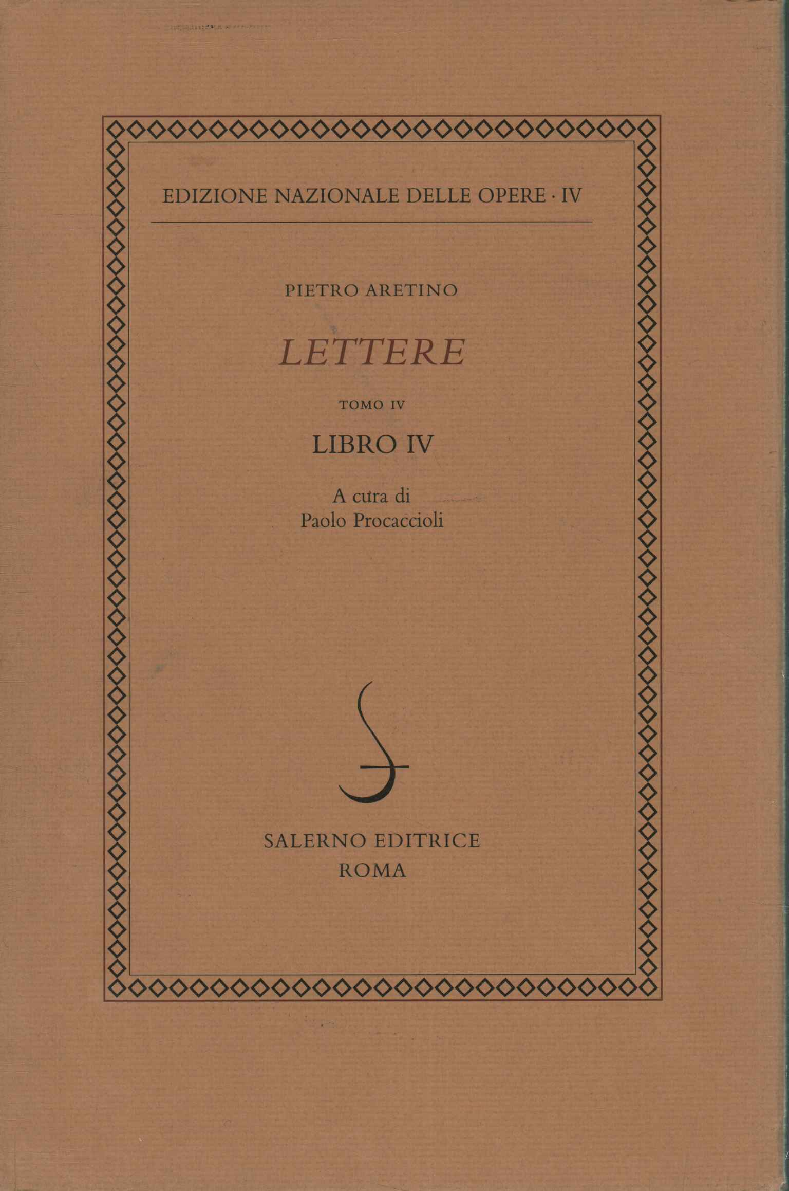 Lettere (Tomo IV)