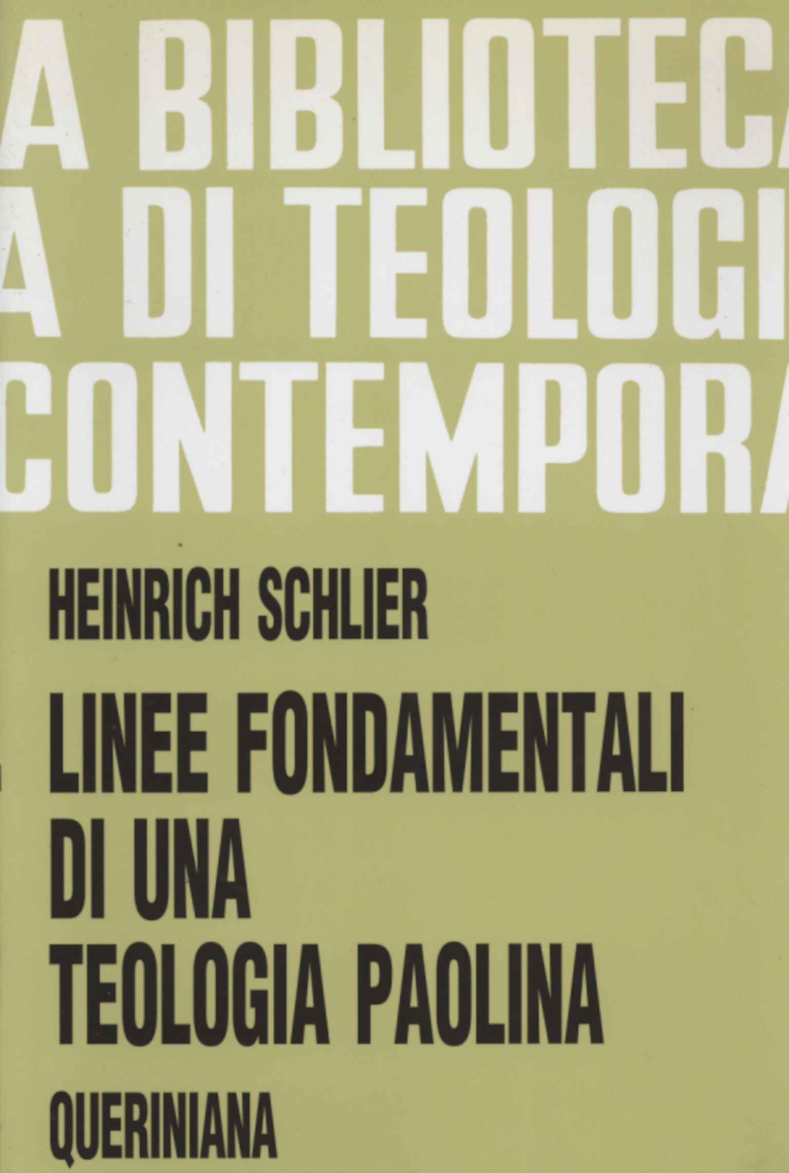 Linee fondamentali di una teologia paolina