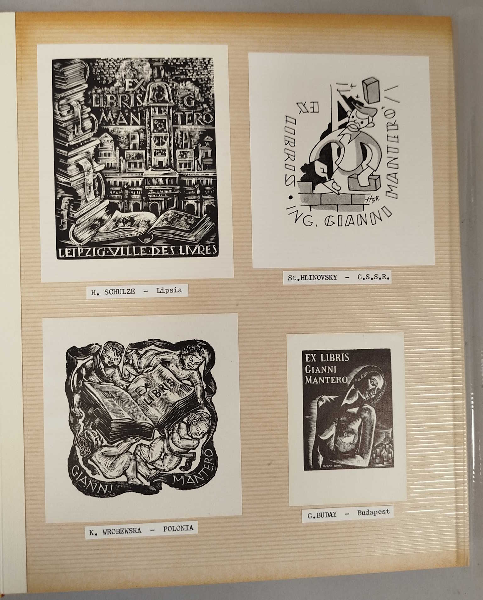 Lotto di 108 Ex-Libris italiani ed europei, di cui 23 …