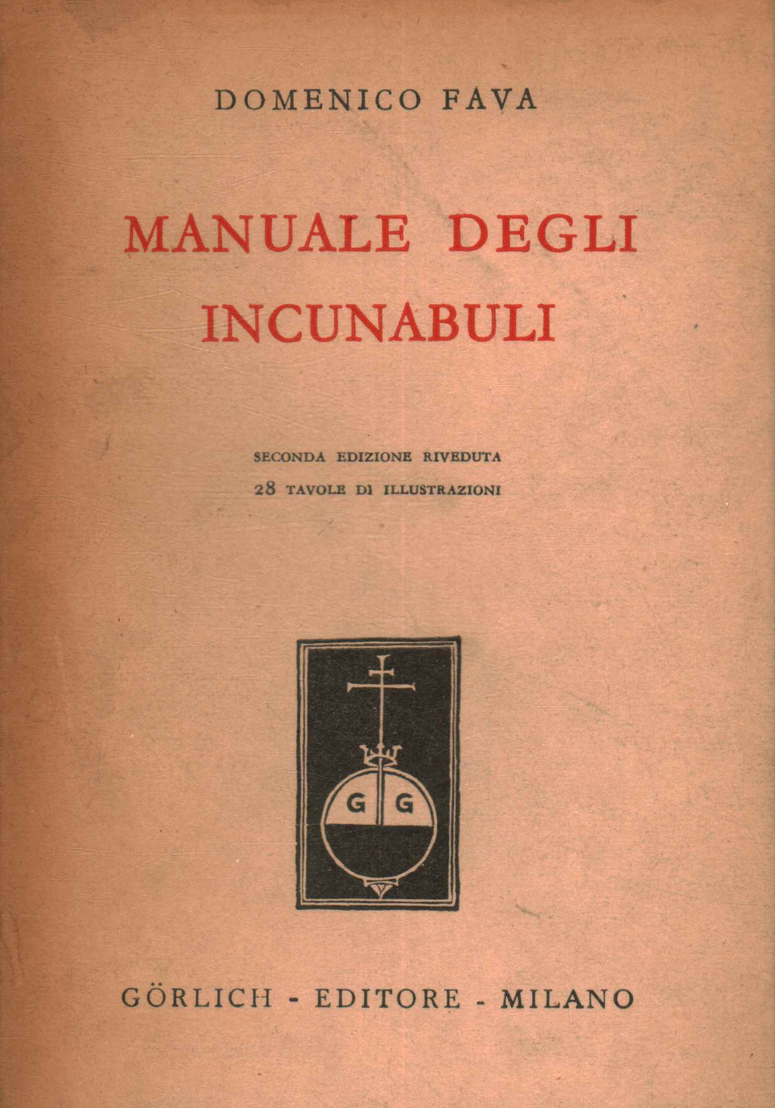 Manuale degli incunabuli
