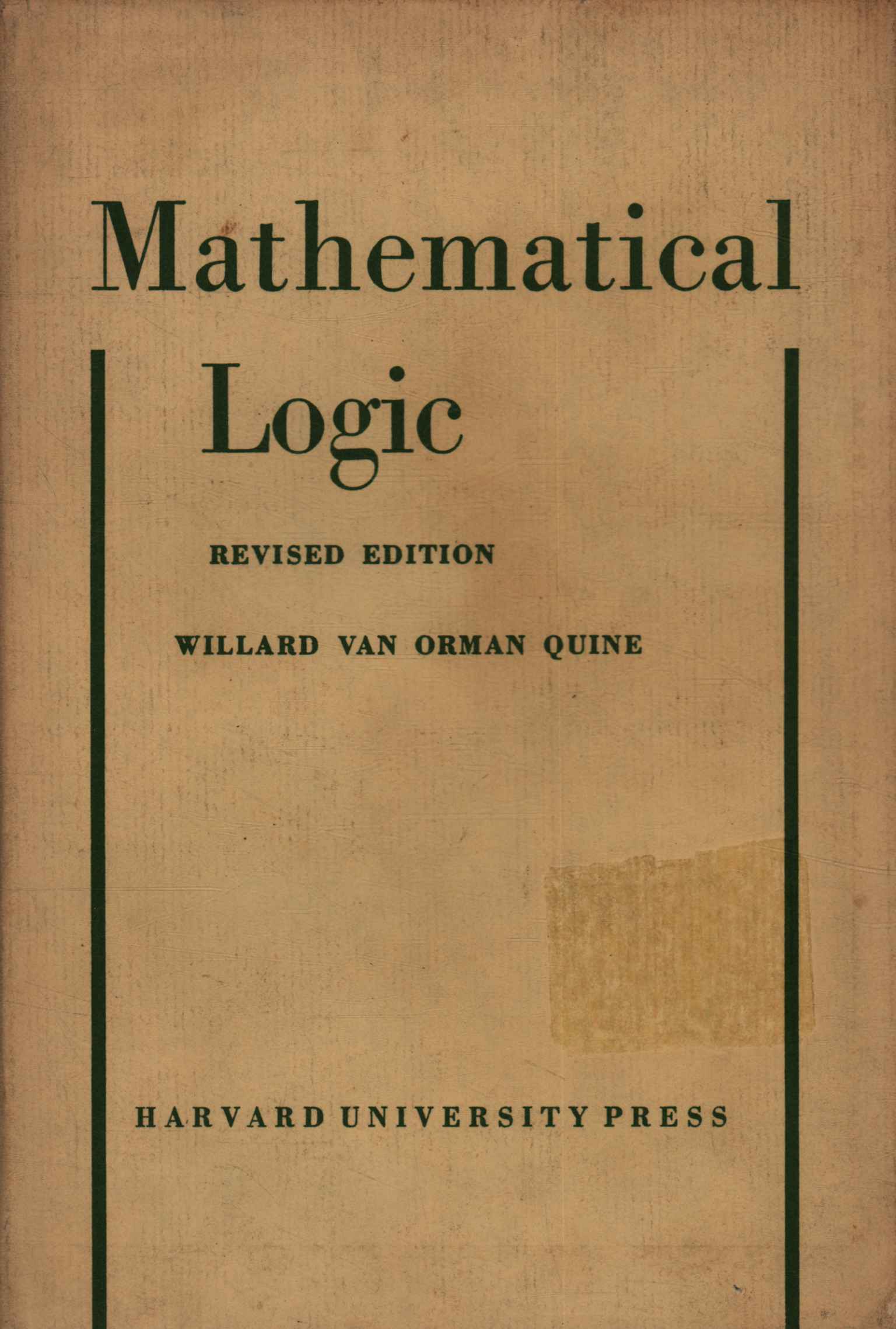 Mathematical Logic