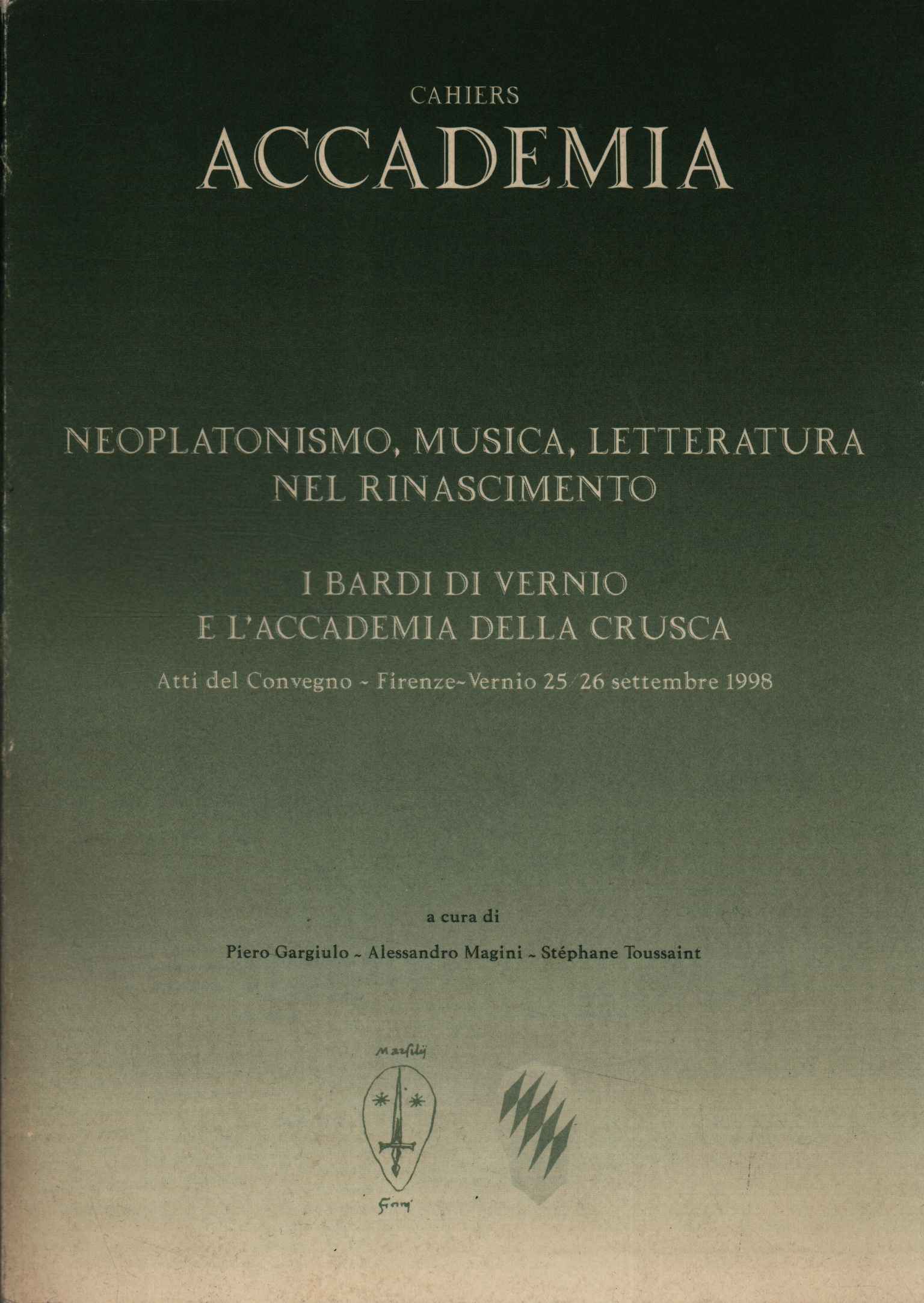 Neoplatonismo, musica, letteratura nel Rinascimento