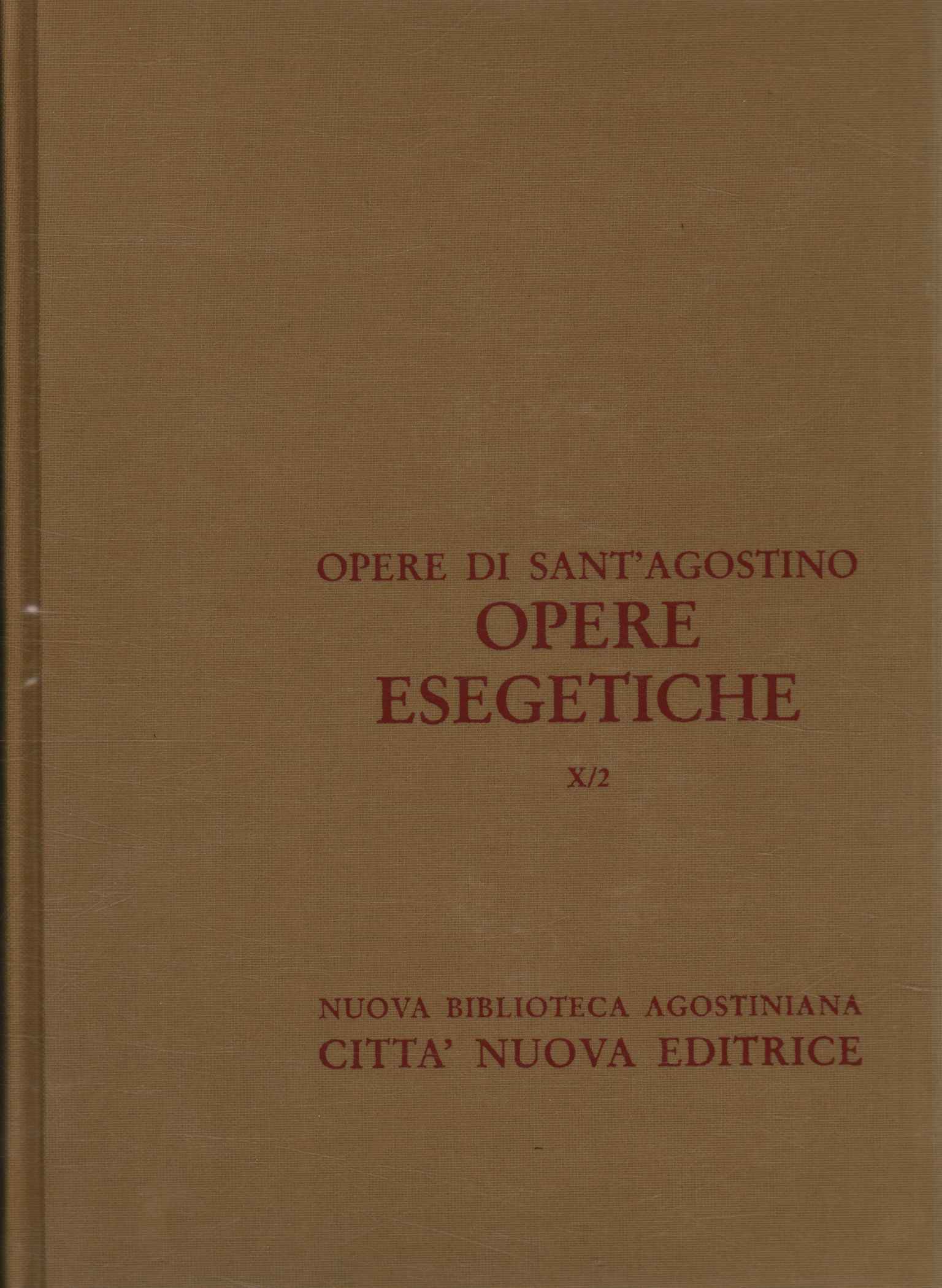 Opere di Sant'Agostino. Opere esegetiche X 2