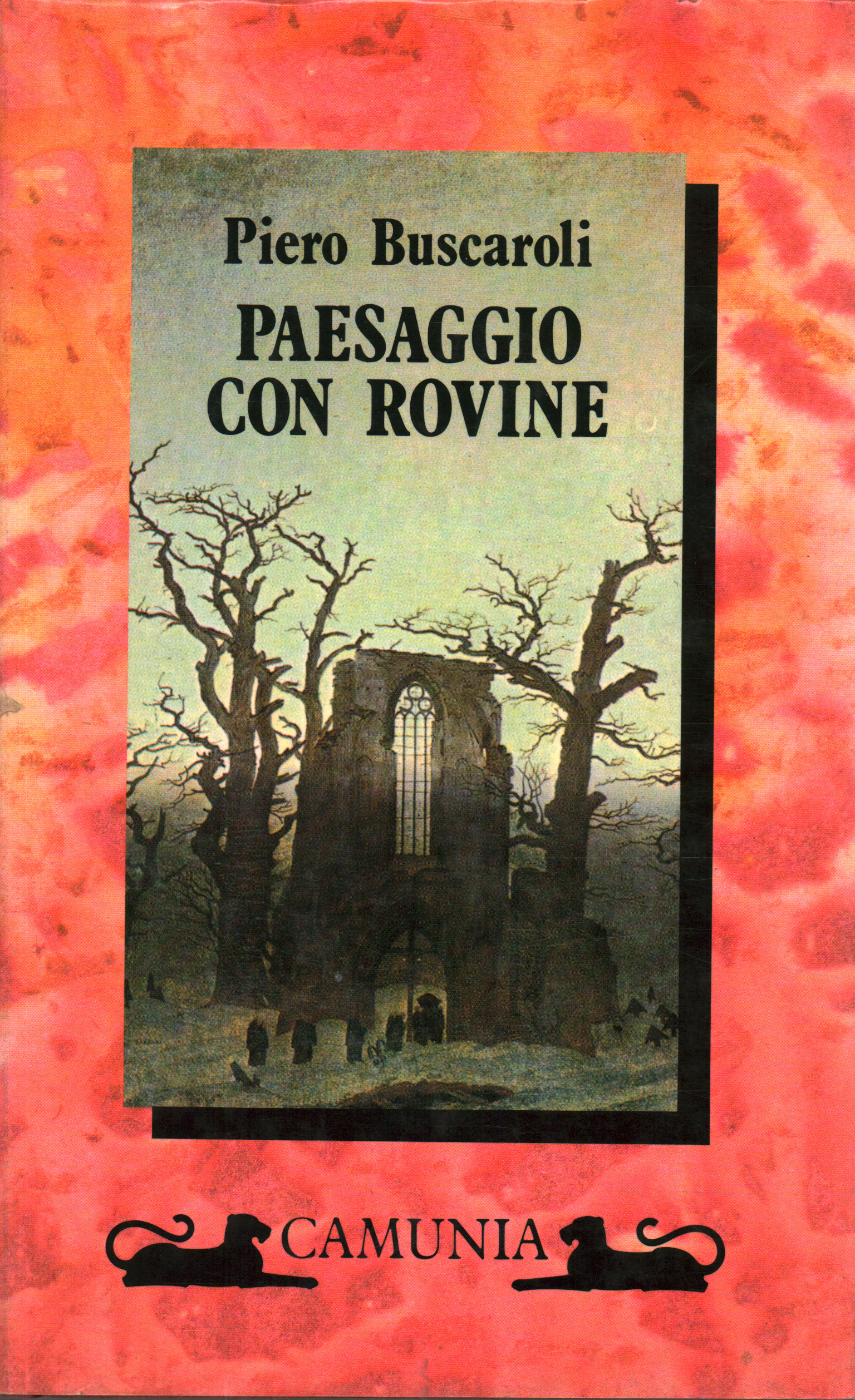 Paesaggio con rovine