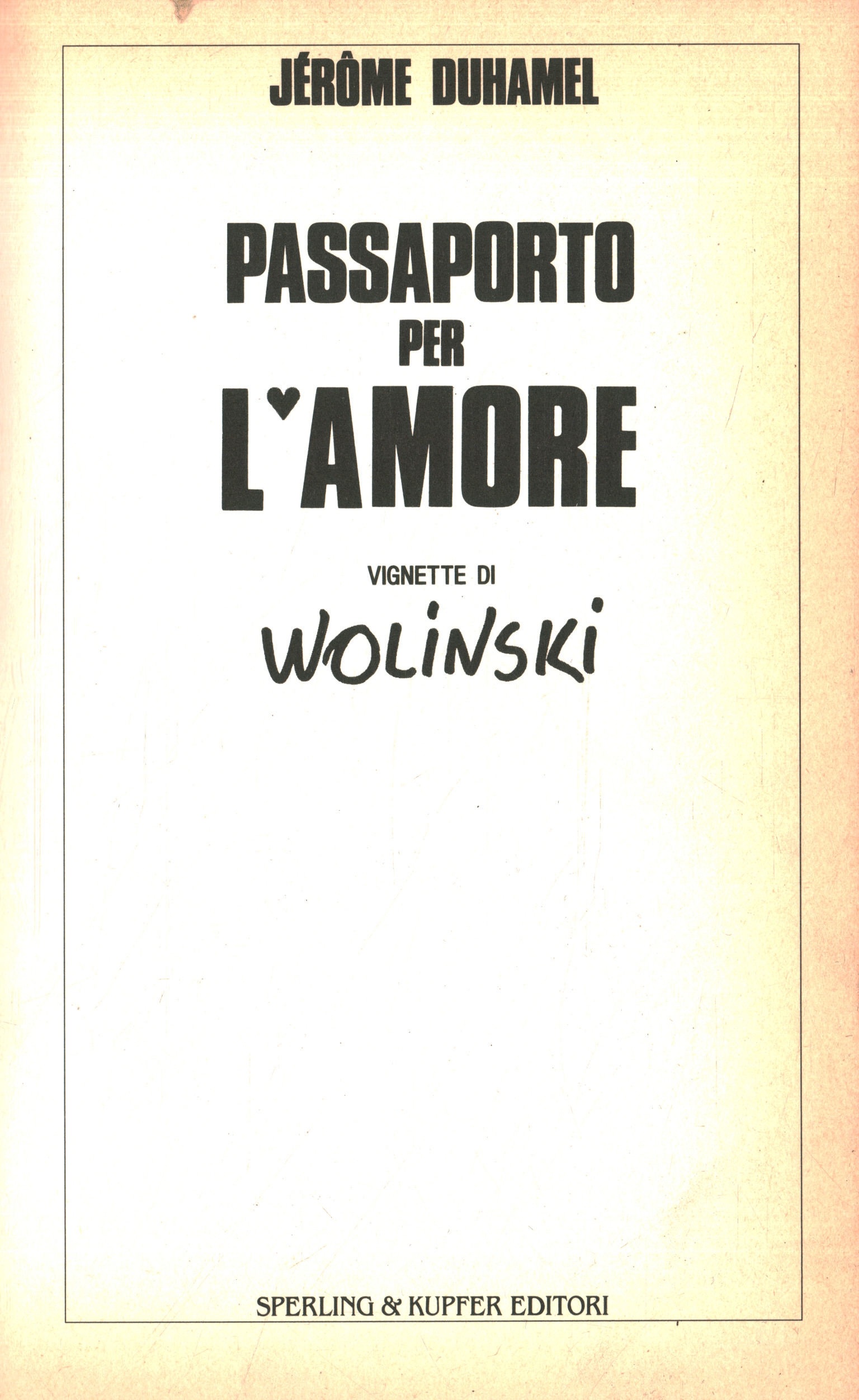 Passaporto per l'amore