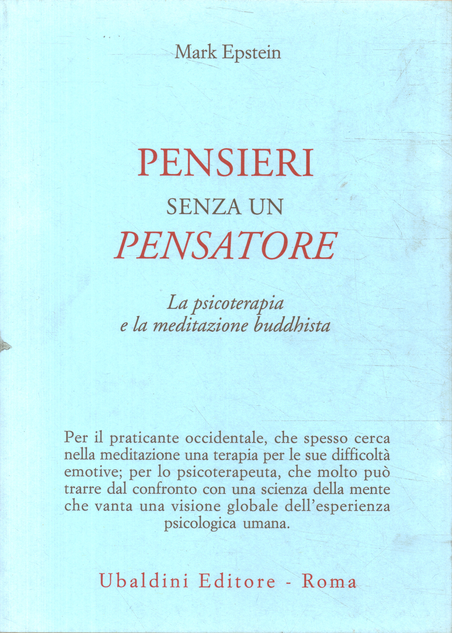 Pensieri senza un pensatore