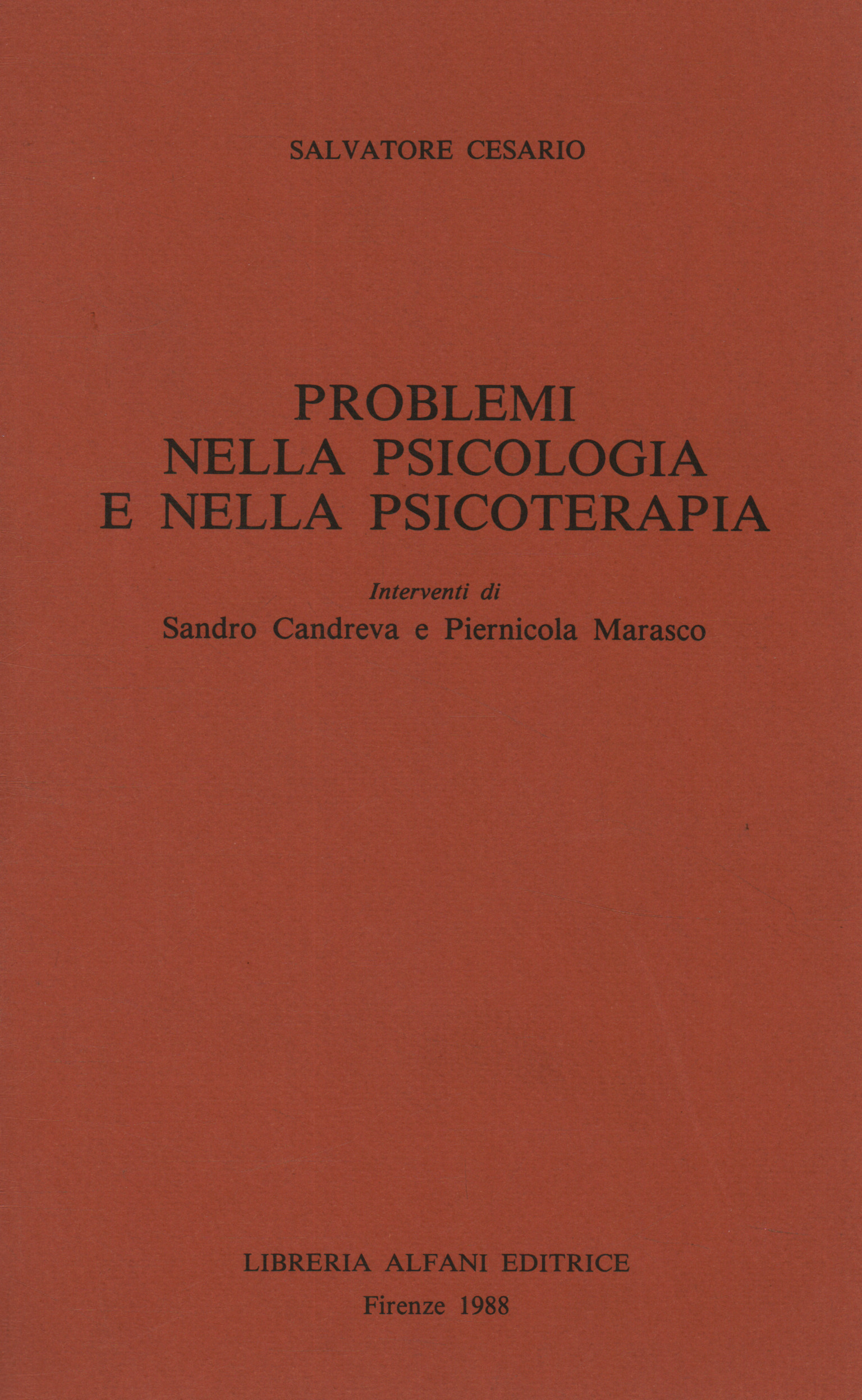 Problemi nella psicologia e nella psicoterapia