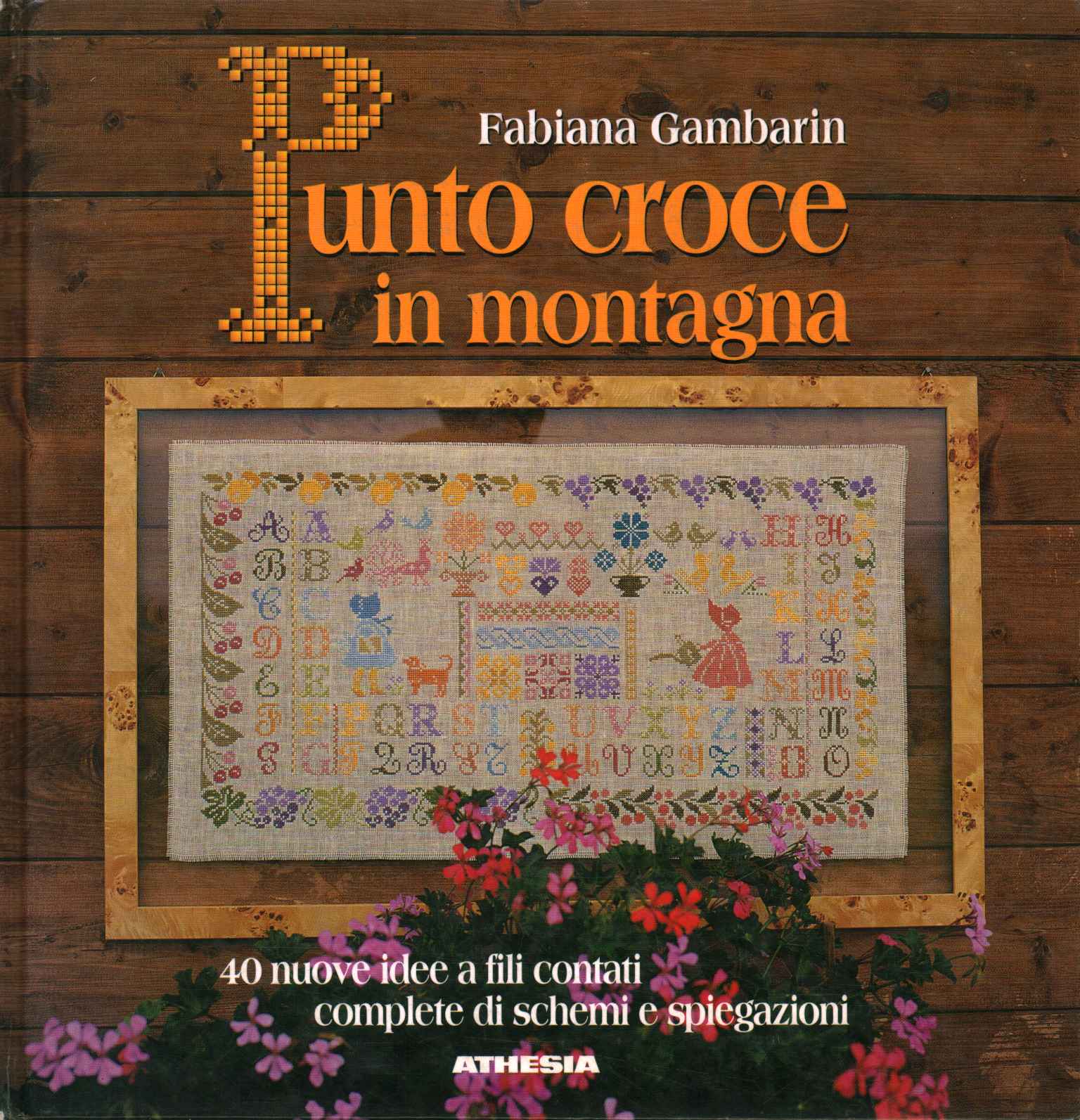 Punto croce in montagna