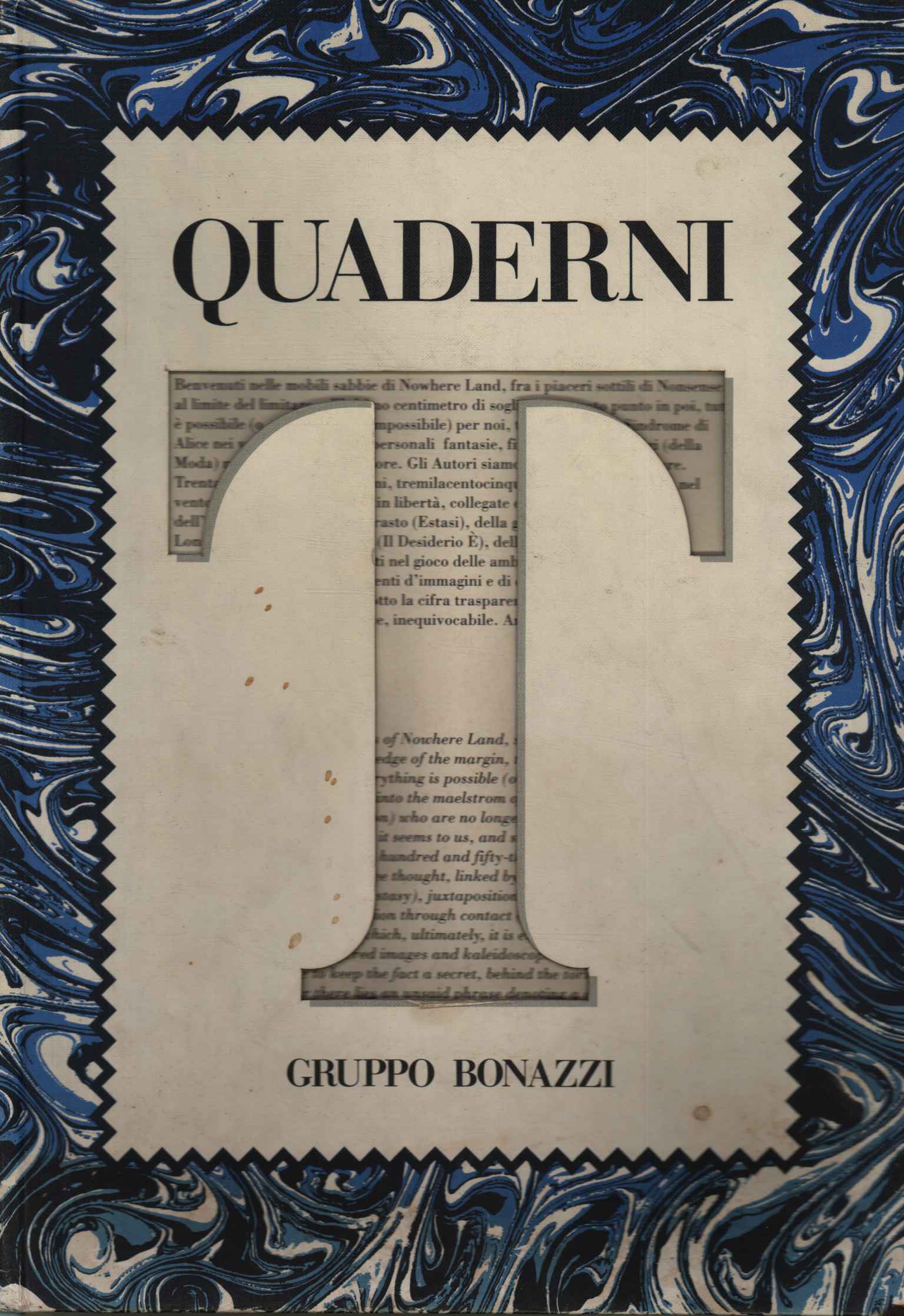 Quaderni. Gruppo Bonazzi