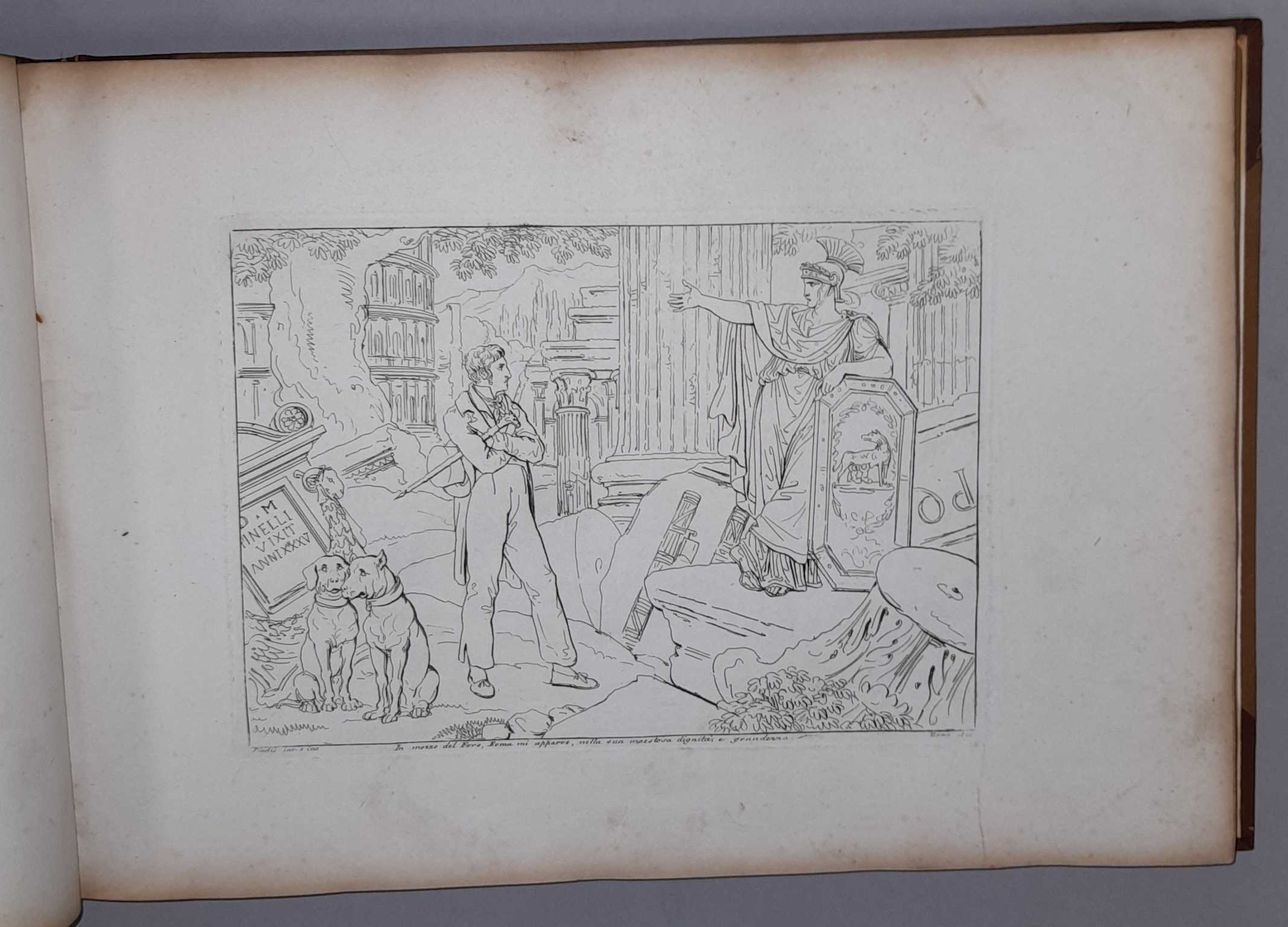 Raccolta di N. 100 soggetti li più rimarchevoli dell'Istoria romana …