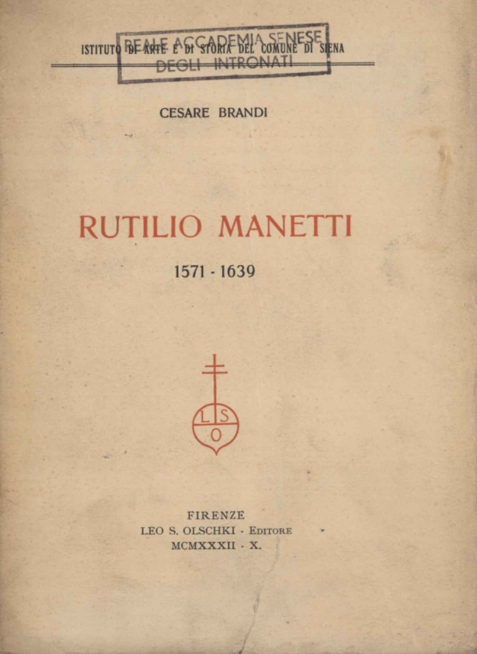 Rutilio Manetti 1571-1639
