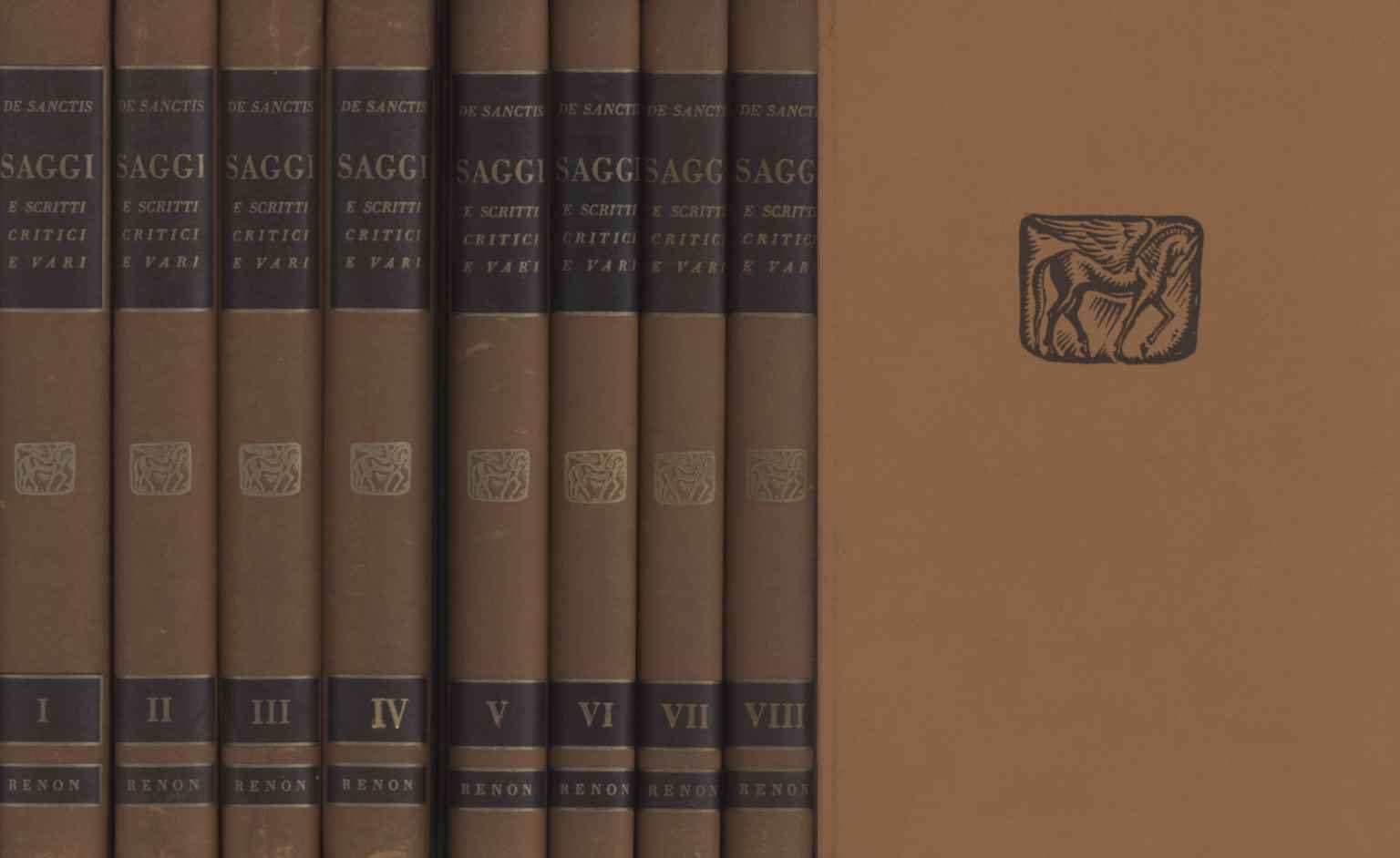 Saggi e scritti critici e vari (8 Volumi)