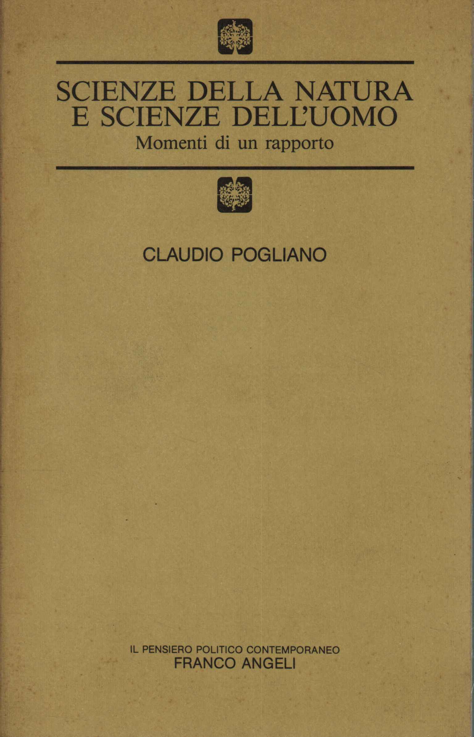 Scienze della natura e scienze dell'uomo