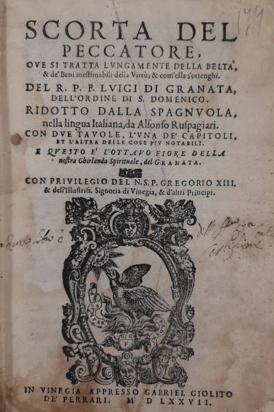 Scorta del peccatore, ove si tratta lungamente della beltà & …